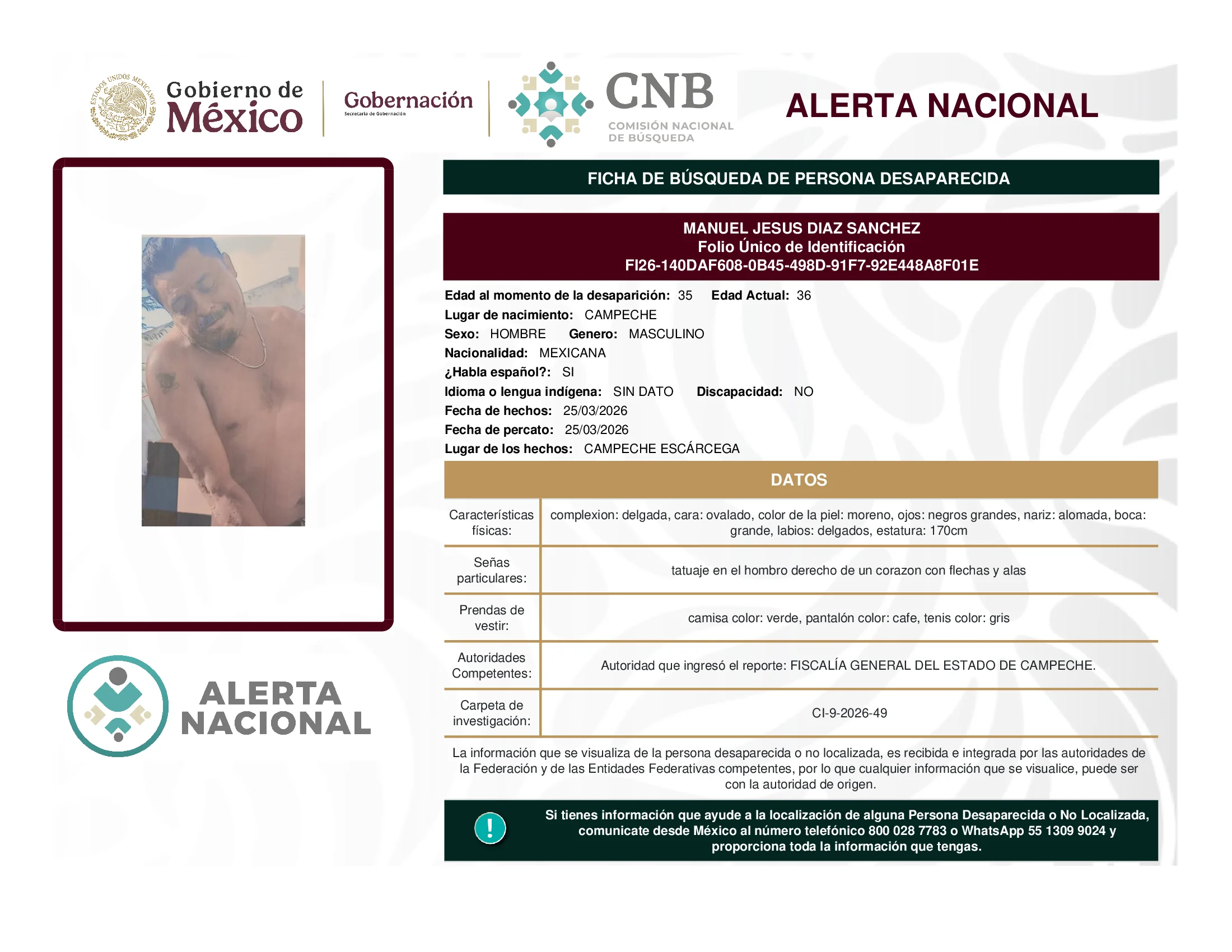 Manuel Jesus Diaz Sanchez