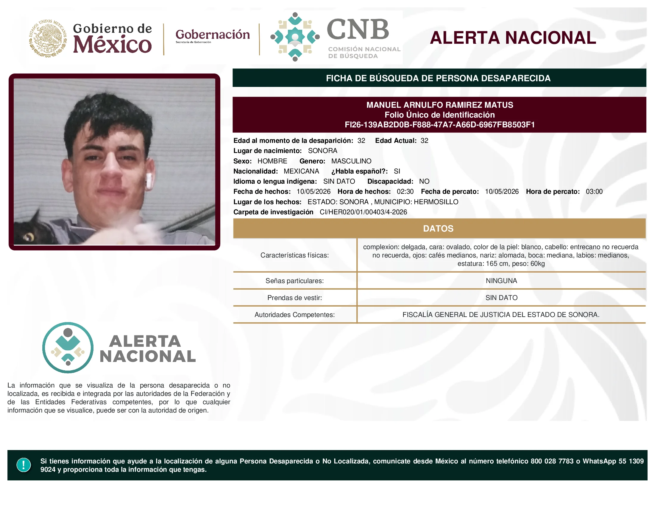 Manuel Arnulfo Ramirez Matus