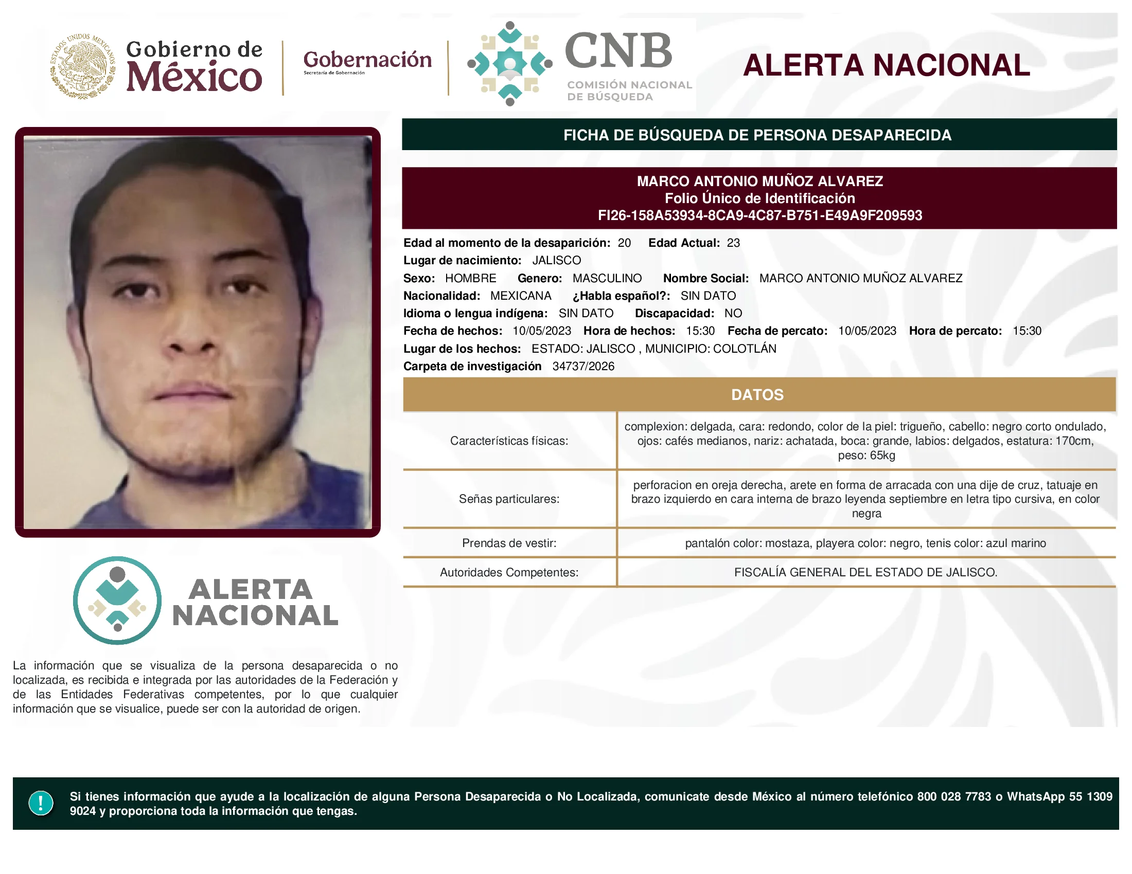 Marco Antonio Muñoz Alvarez