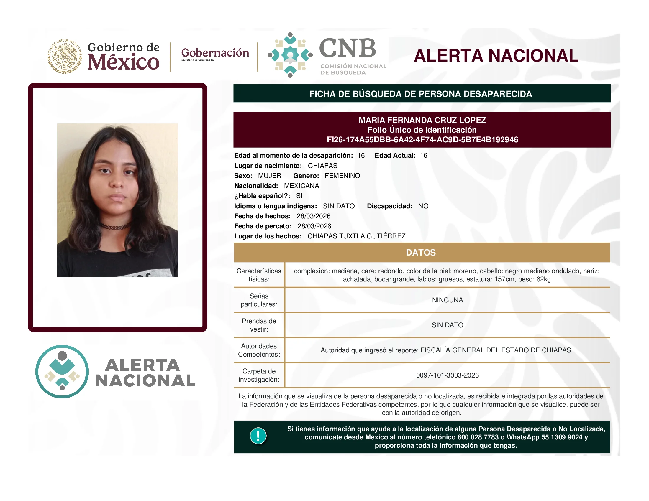 Maria Fernanda Cruz Lopez