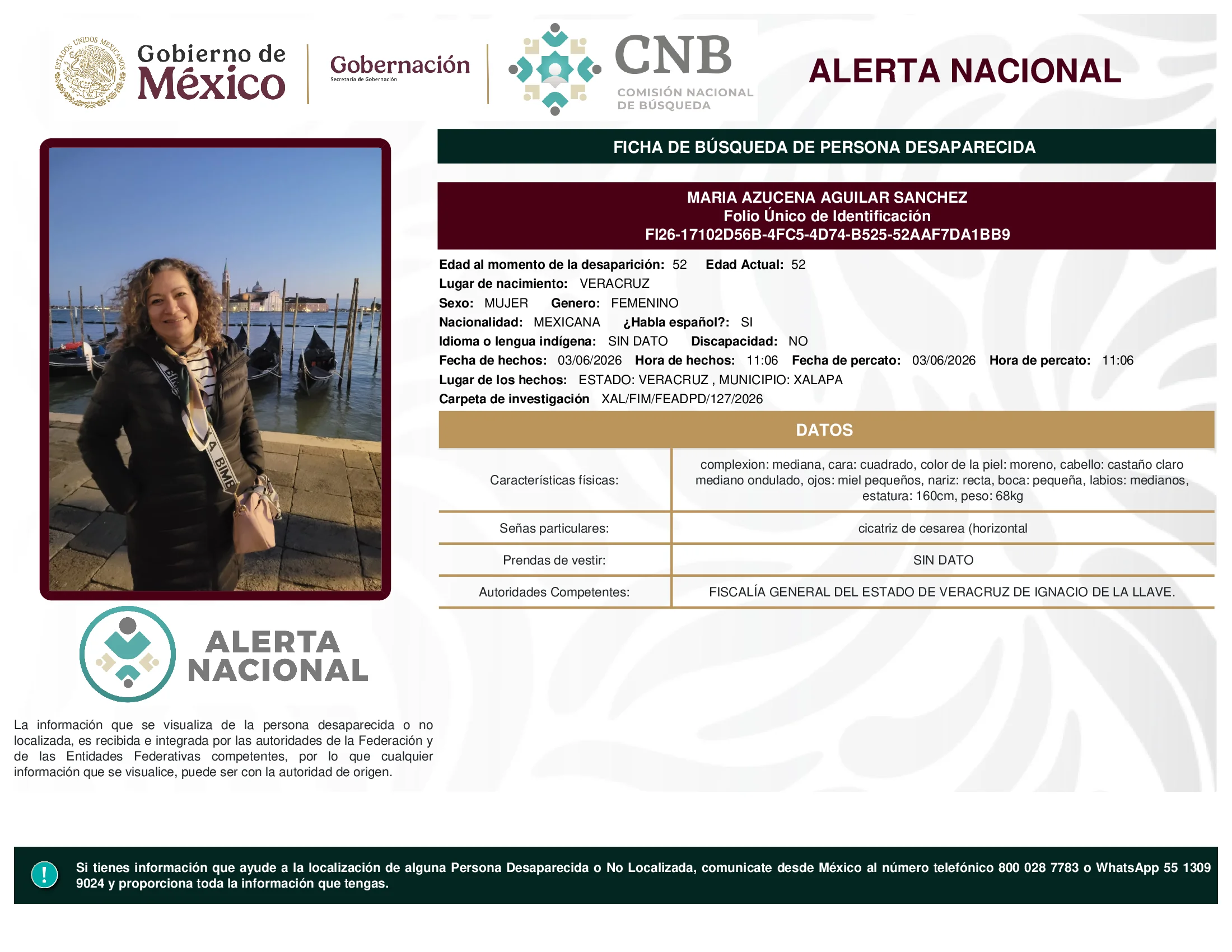 Maria Azucena Aguilar Sanchez