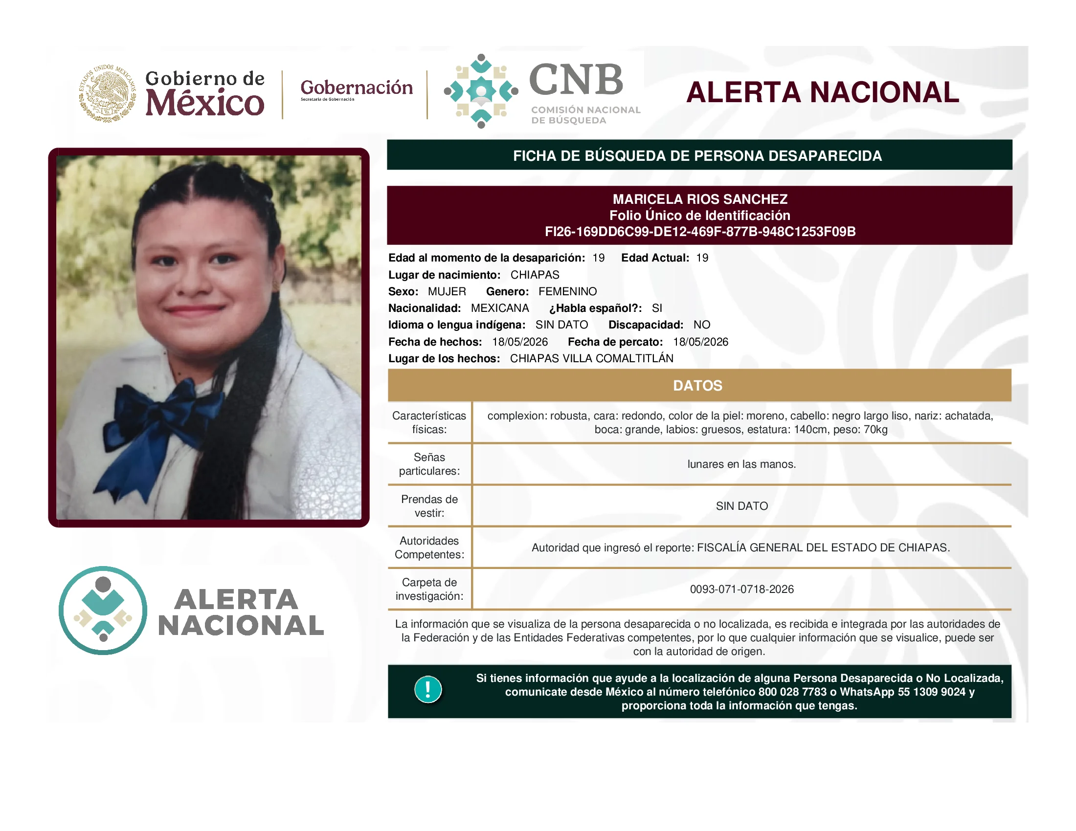 Maricela Rios Sanchez