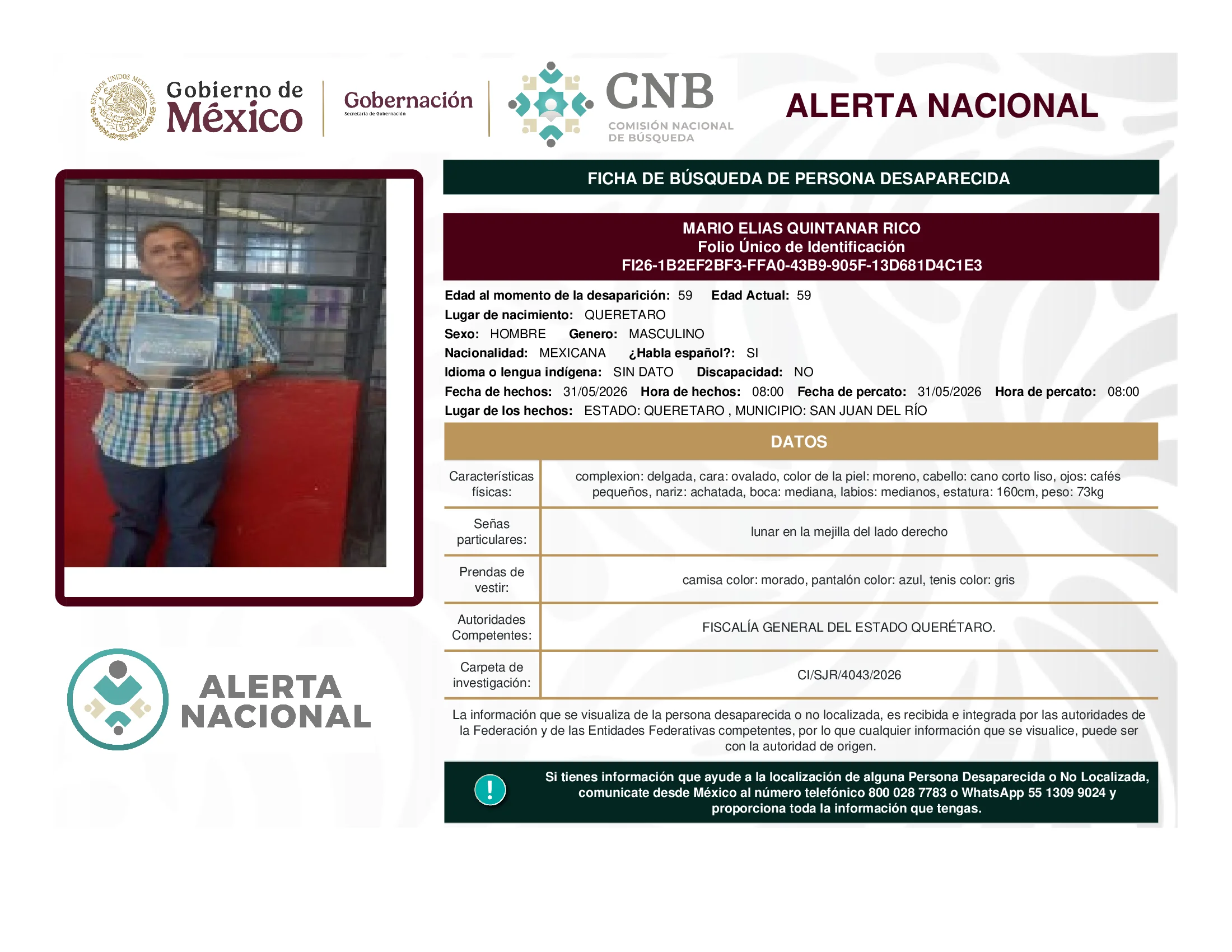 Mario Elias Quintanar Rico