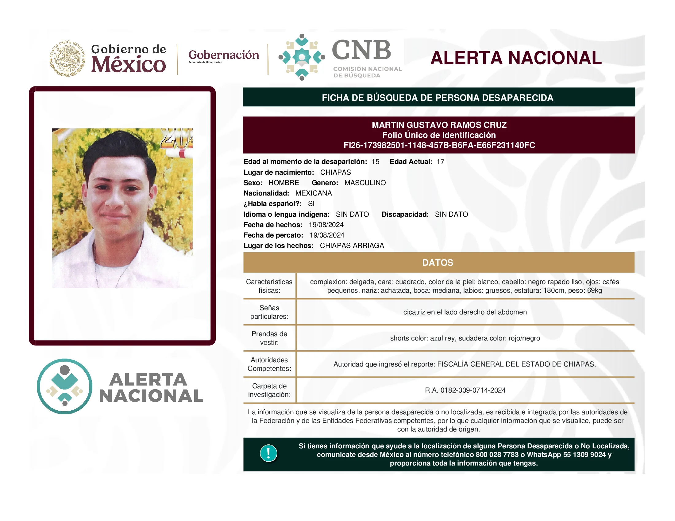 Martin Gustavo Ramos Cruz