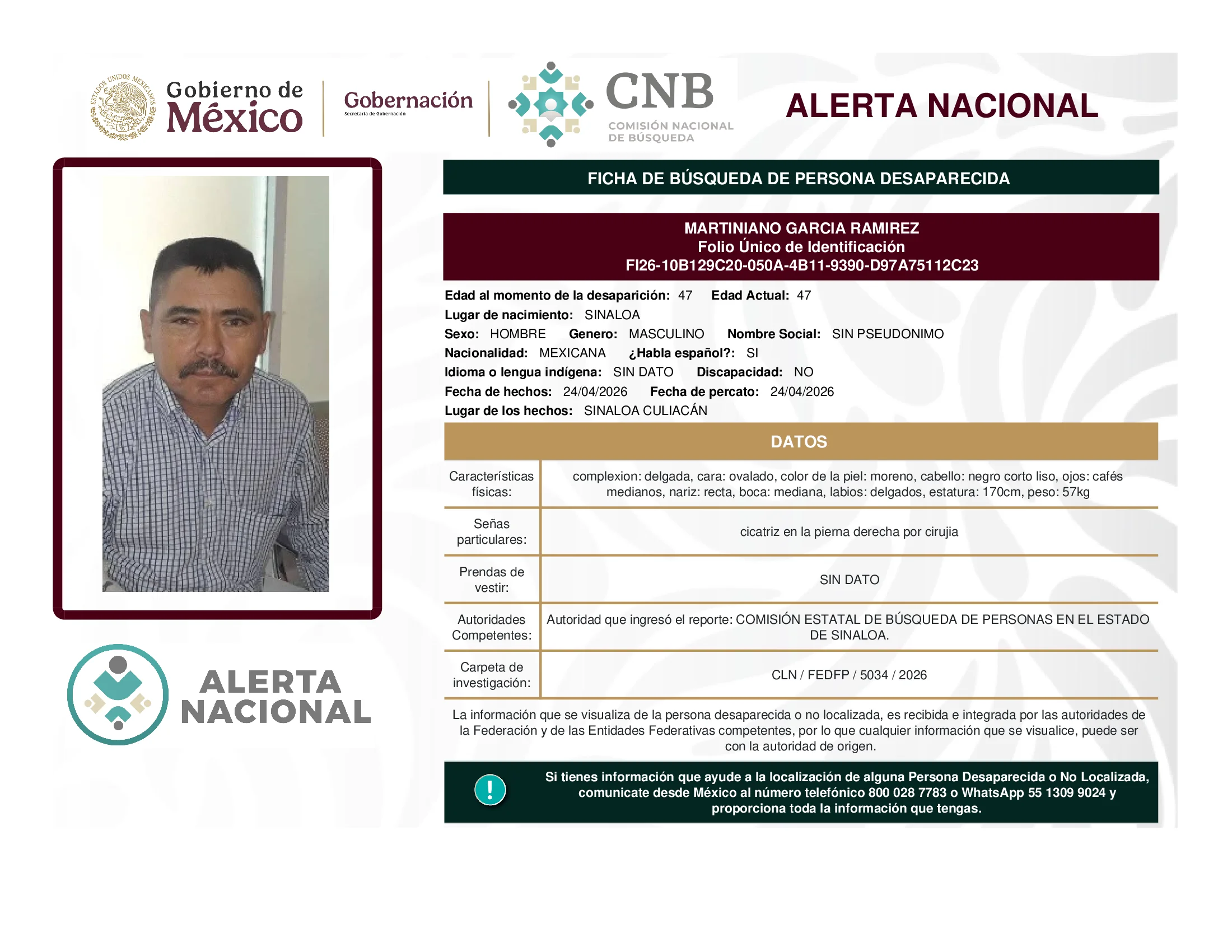 Martiniano Garcia Ramirez