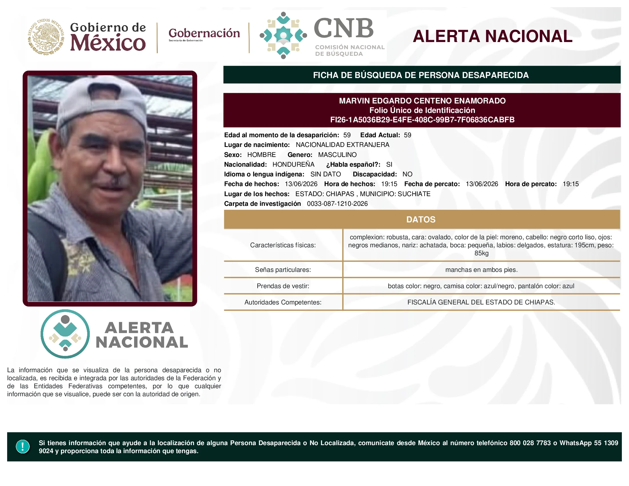 Marvin Edgardo Centeno Enamorado