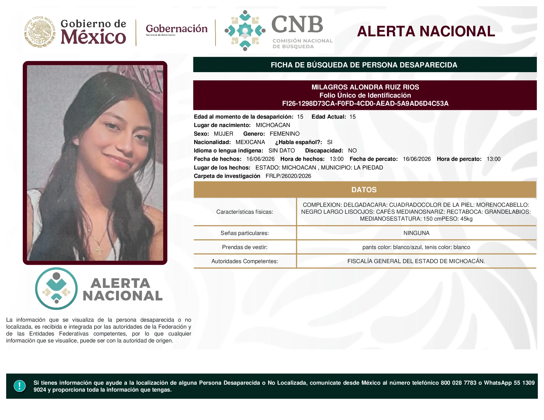 Milagros Alondra Ruiz Rios