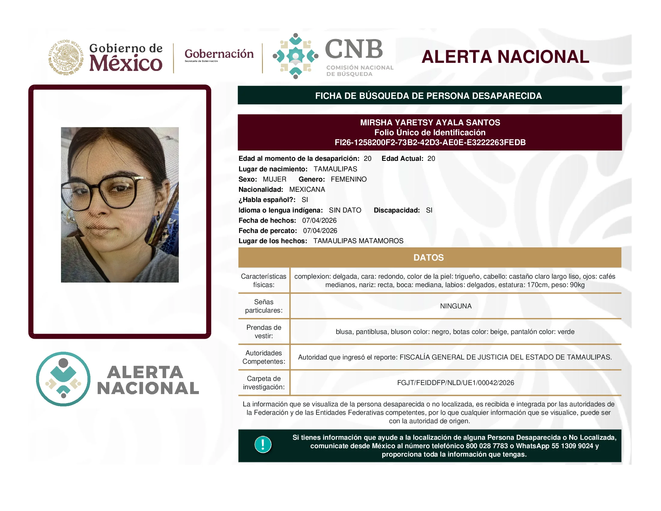 Mirsha Yaretsy Ayala Santos