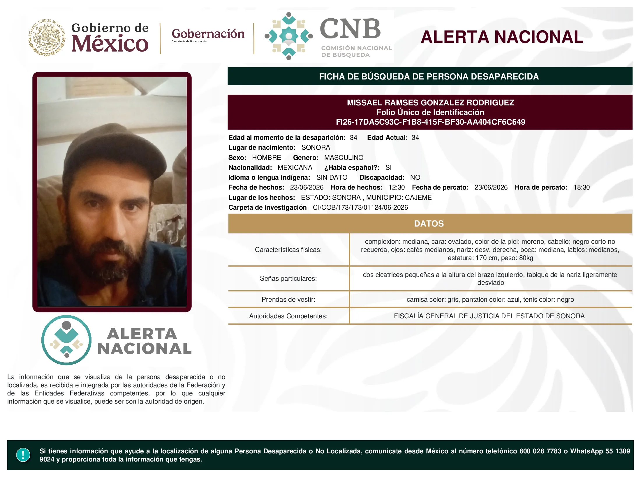 Missael Ramses Gonzalez Rodriguez