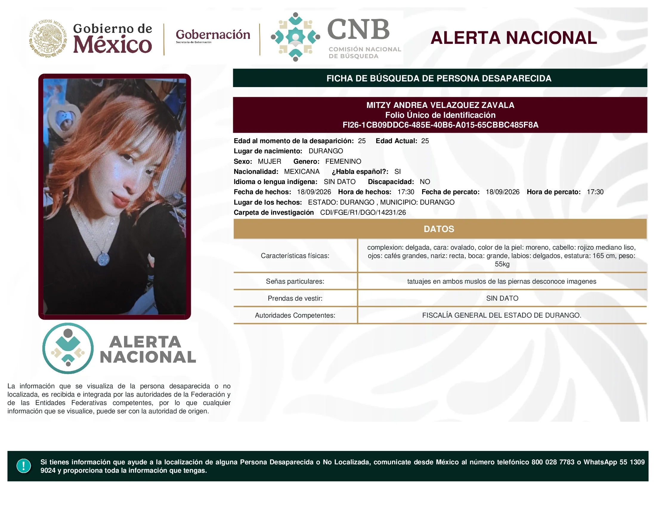Mitzy Andrea Velazquez Zavala
