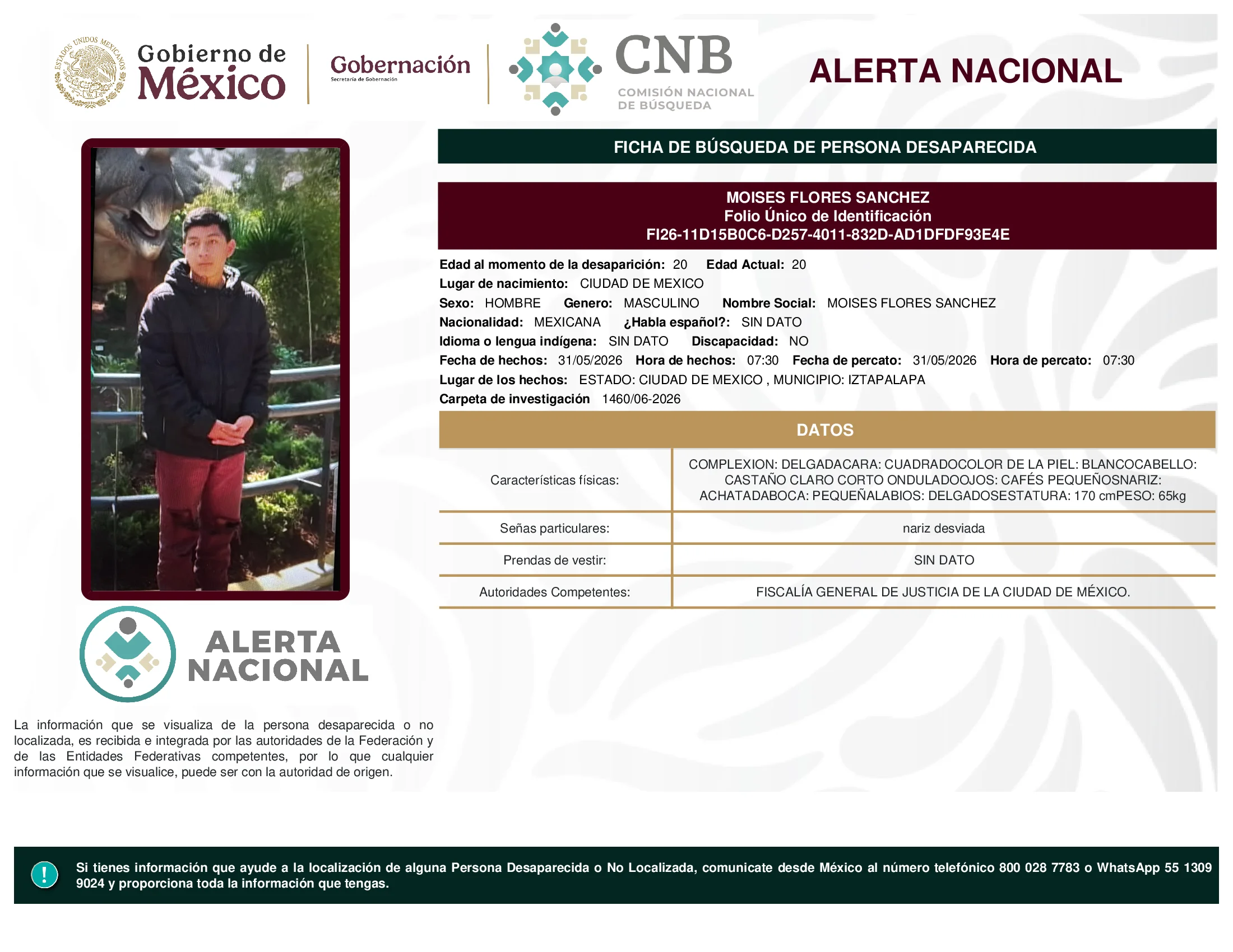 Moises Flores Sanchez