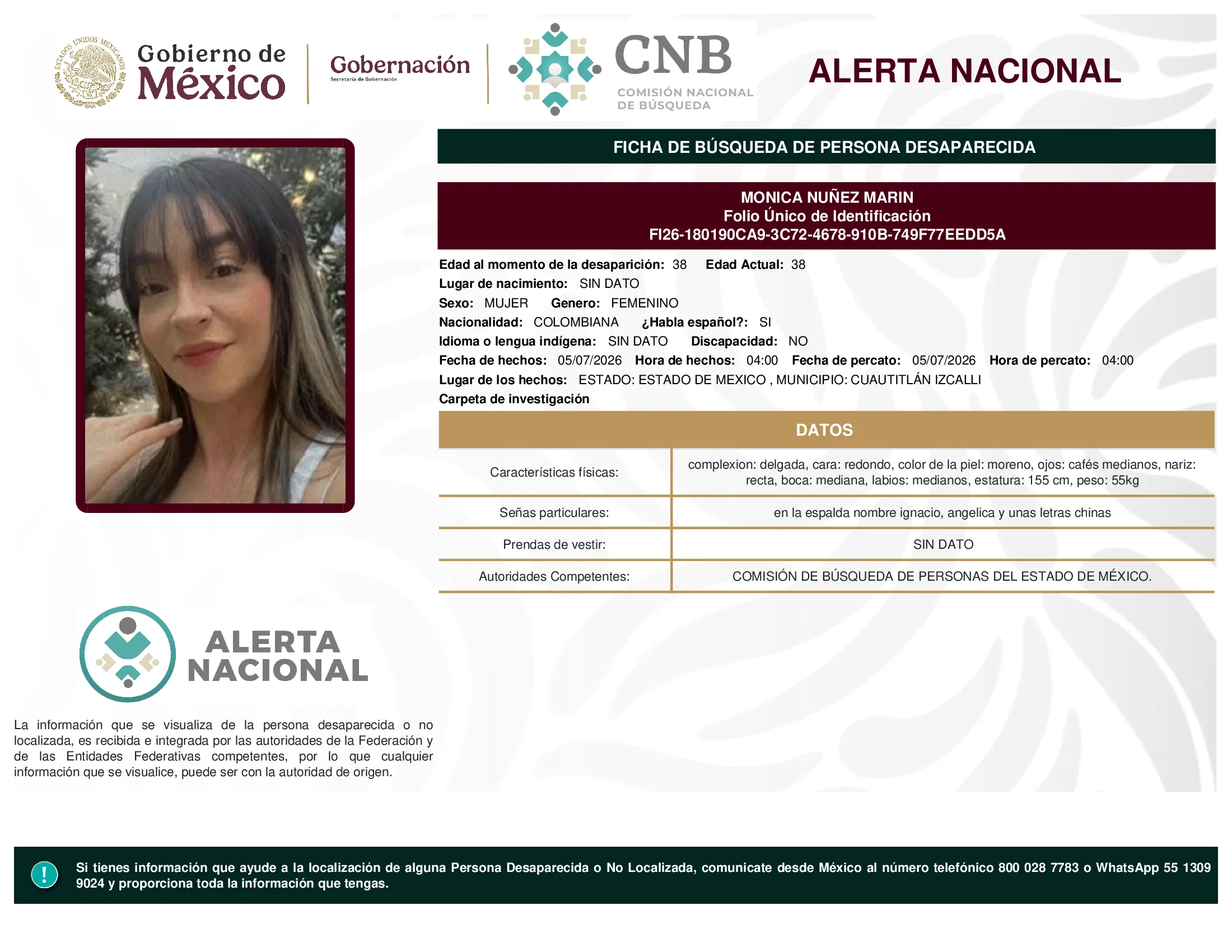 Monica Nuñez Marin