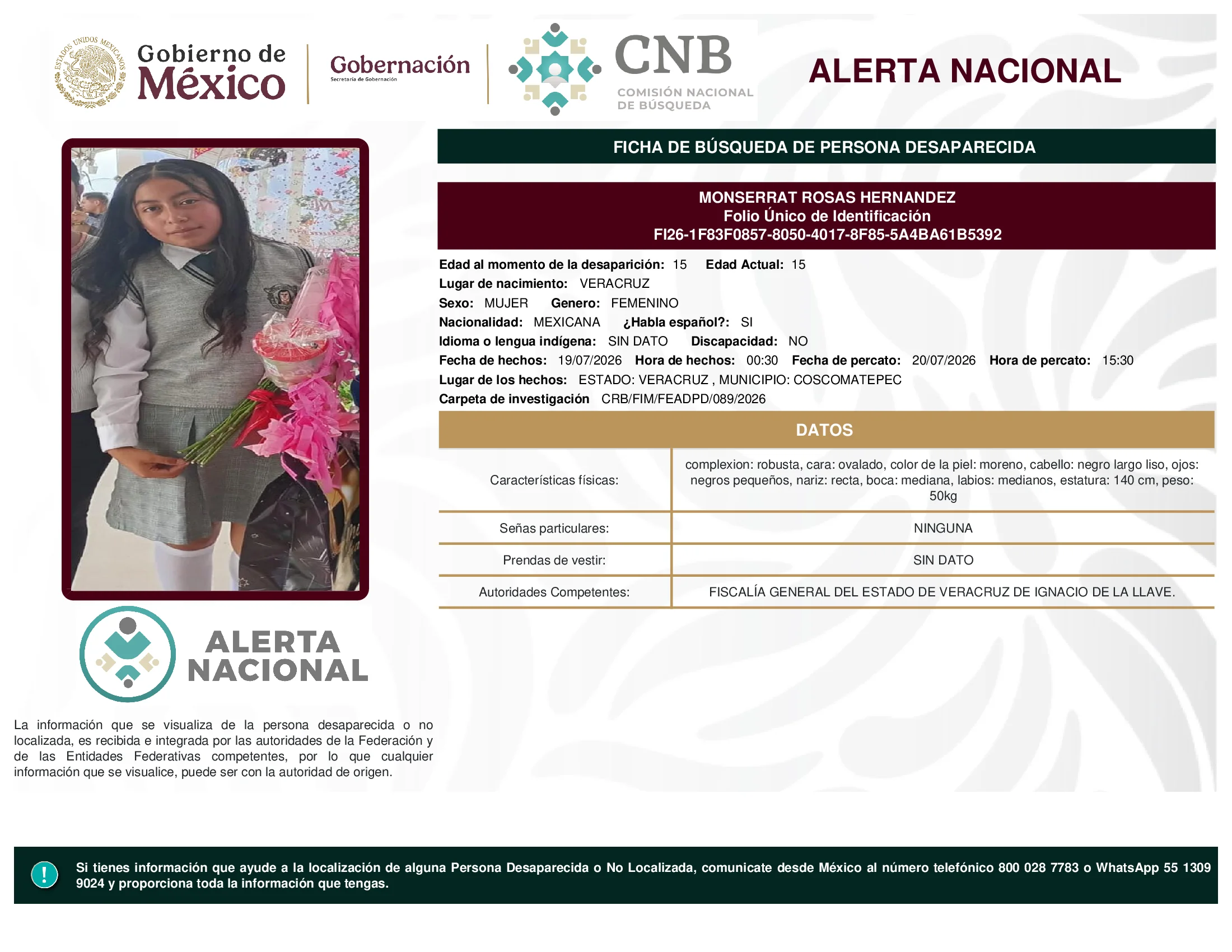 Monserrat Rosas Hernandez
