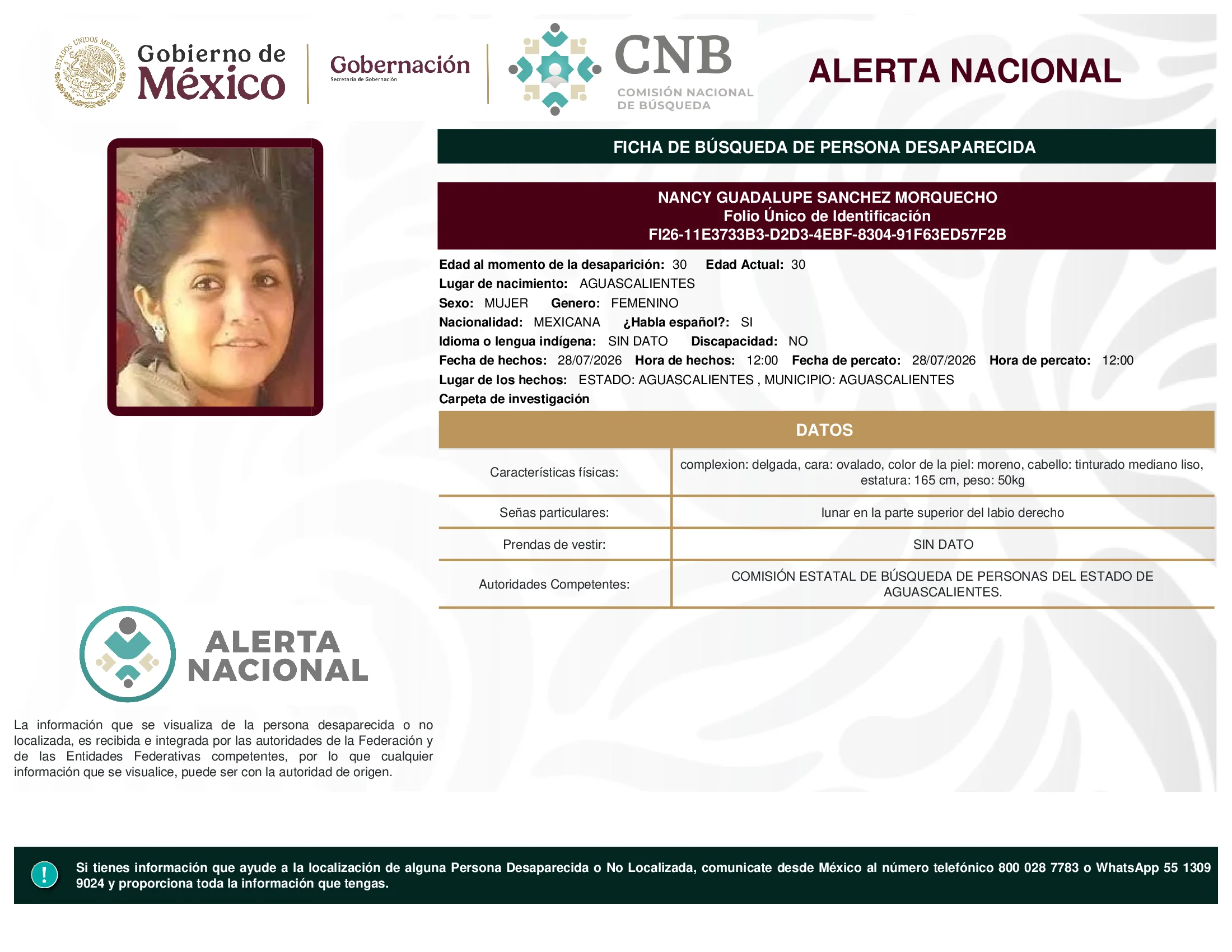 Nancy Guadalupe Sanchez Morquecho