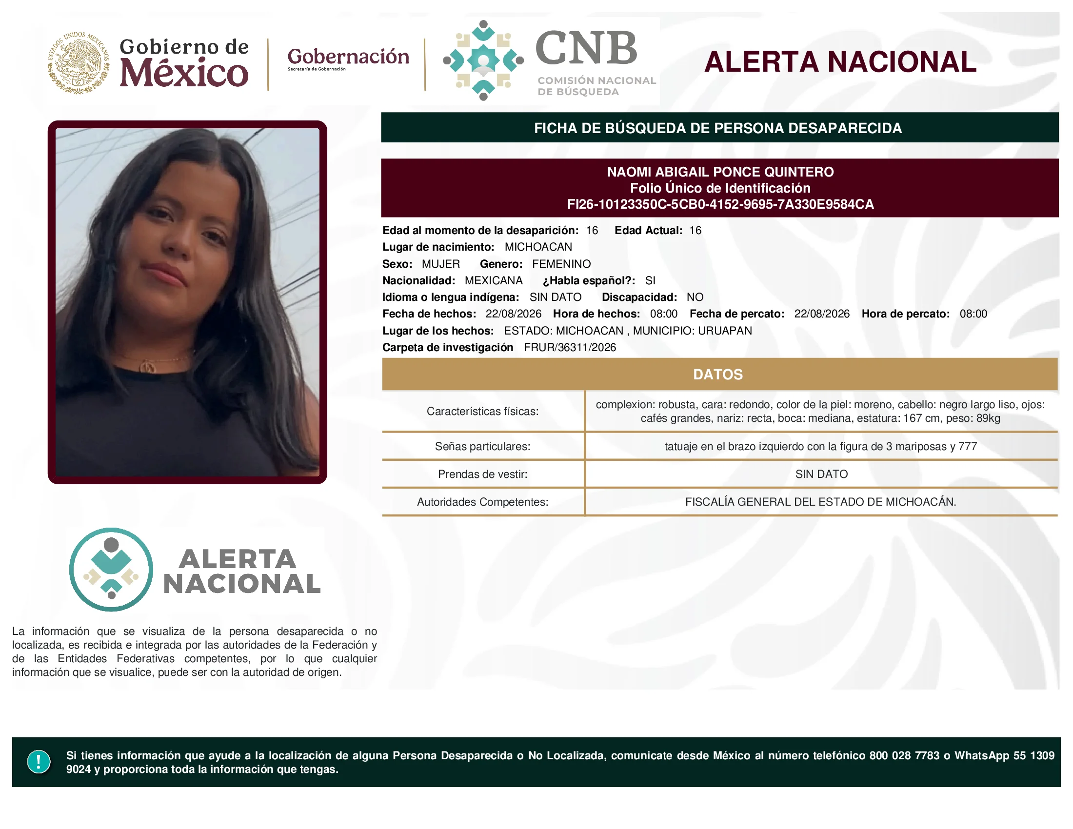 Naomi Abigail Ponce Quintero