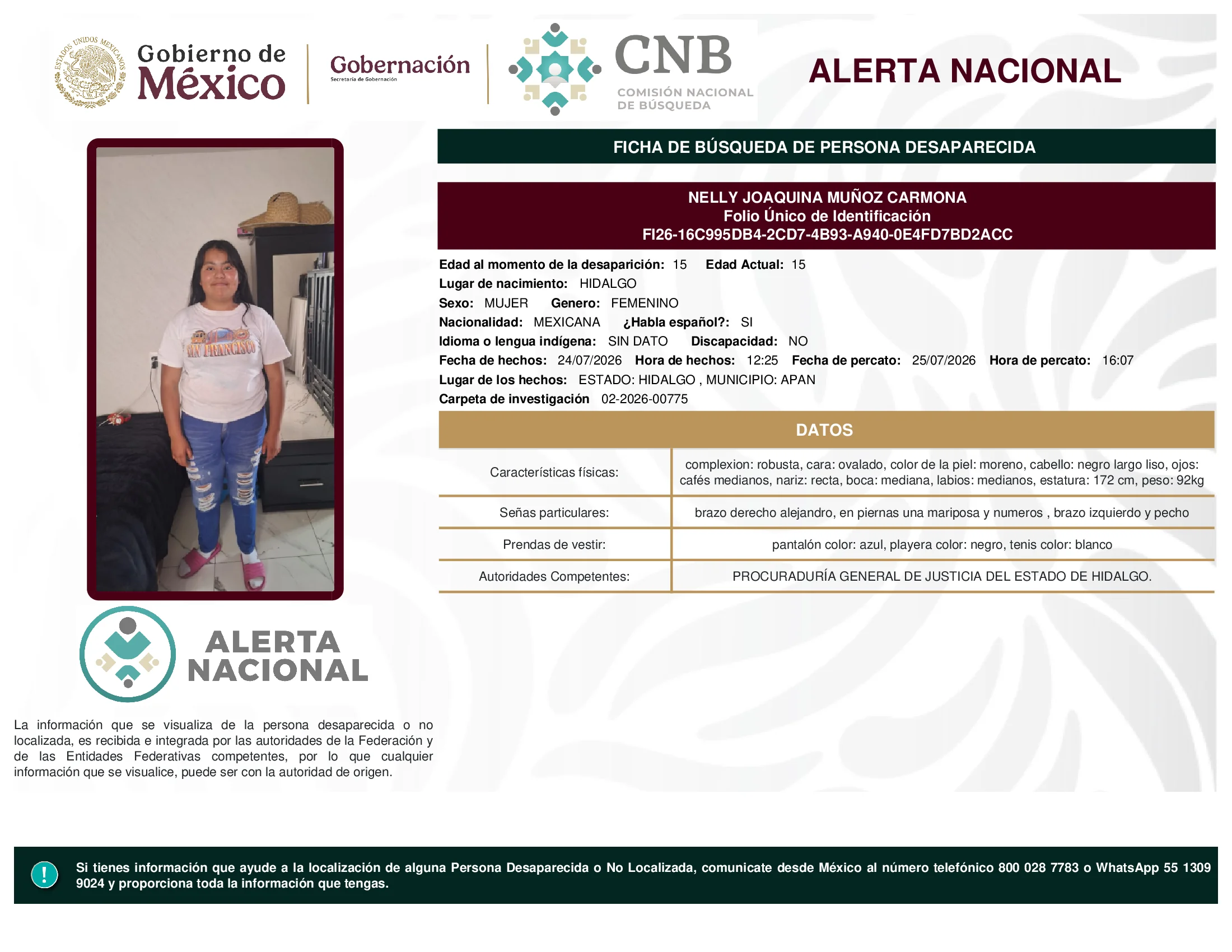 Nelly Joaquina Muñoz Carmona