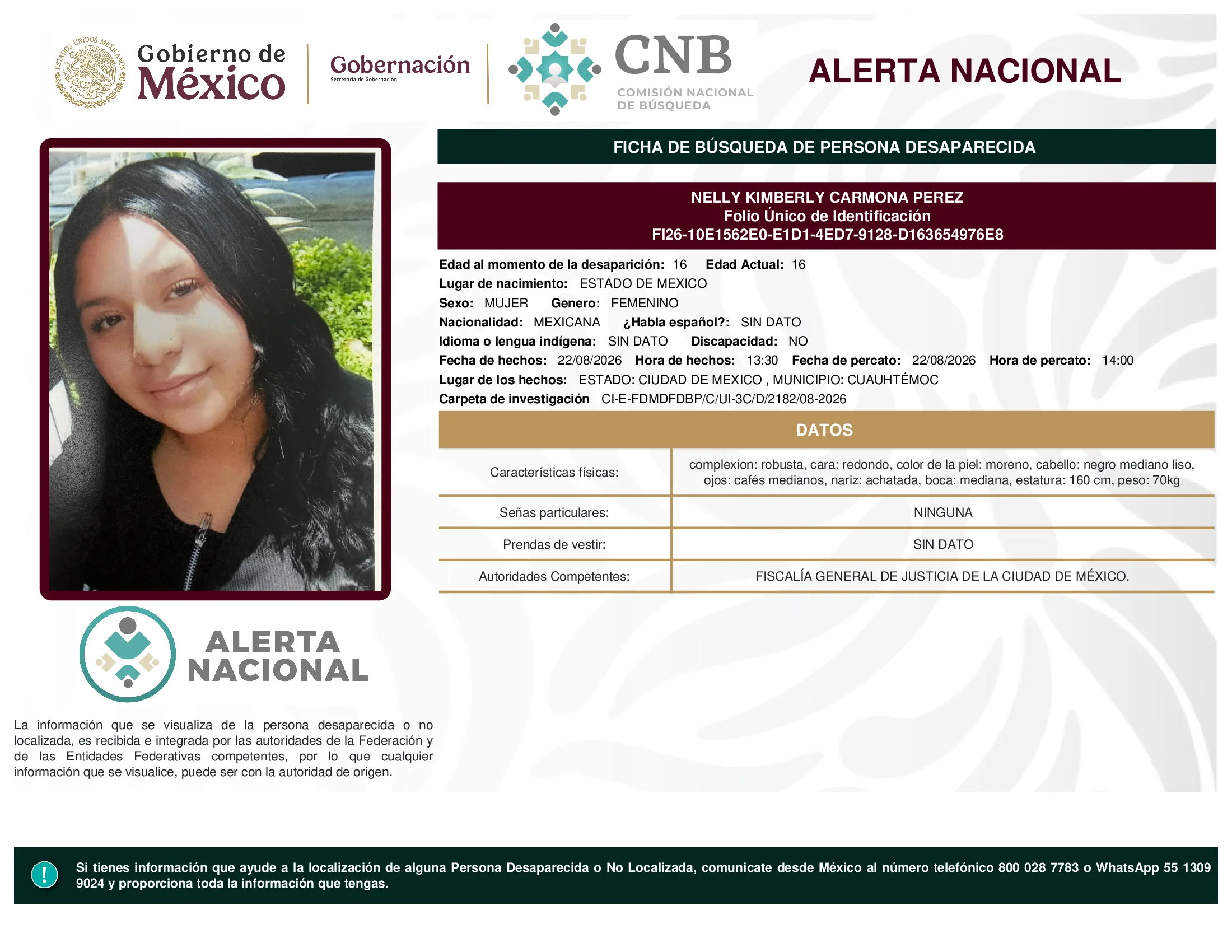Nelly Kimberly Carmona Perez