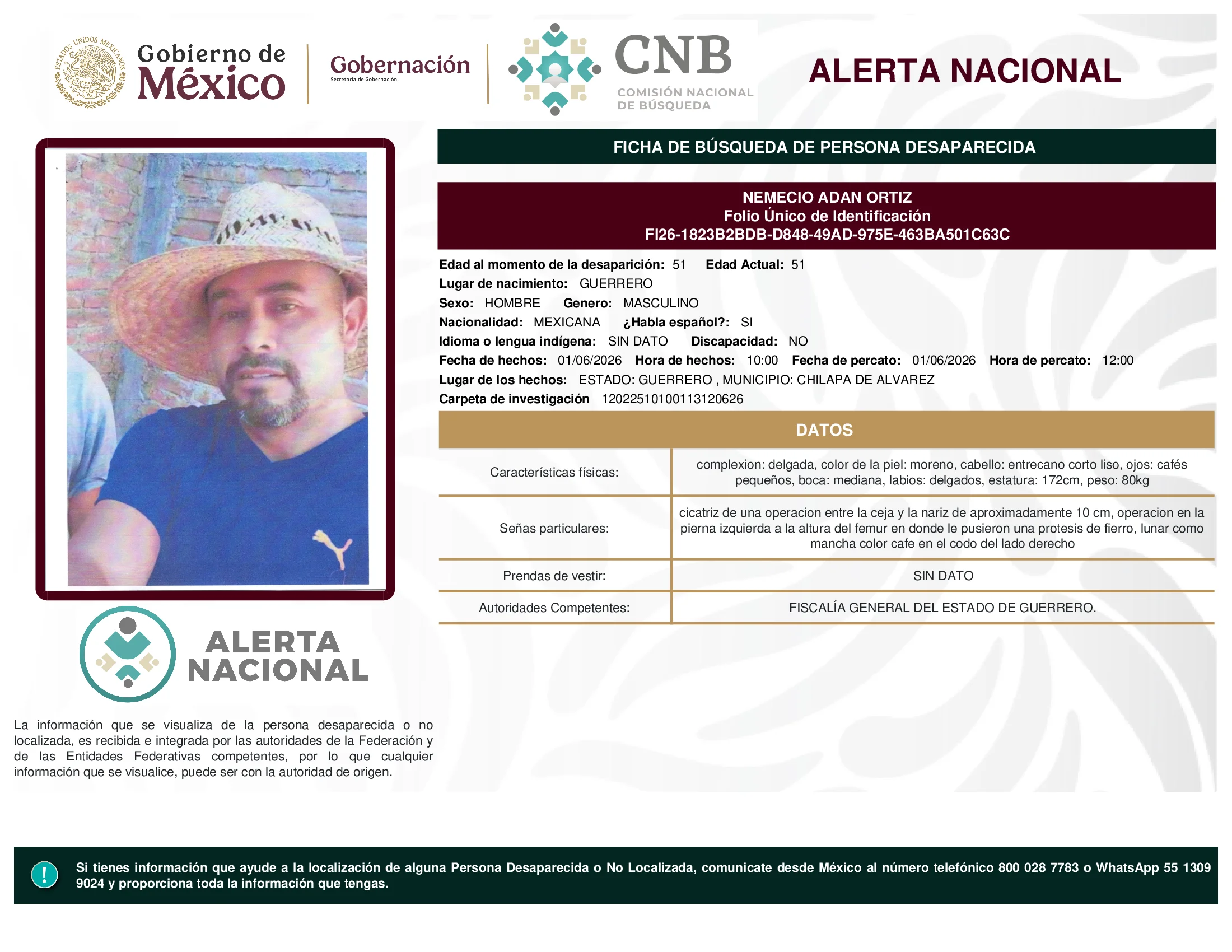 Nemecio Adan Ortiz