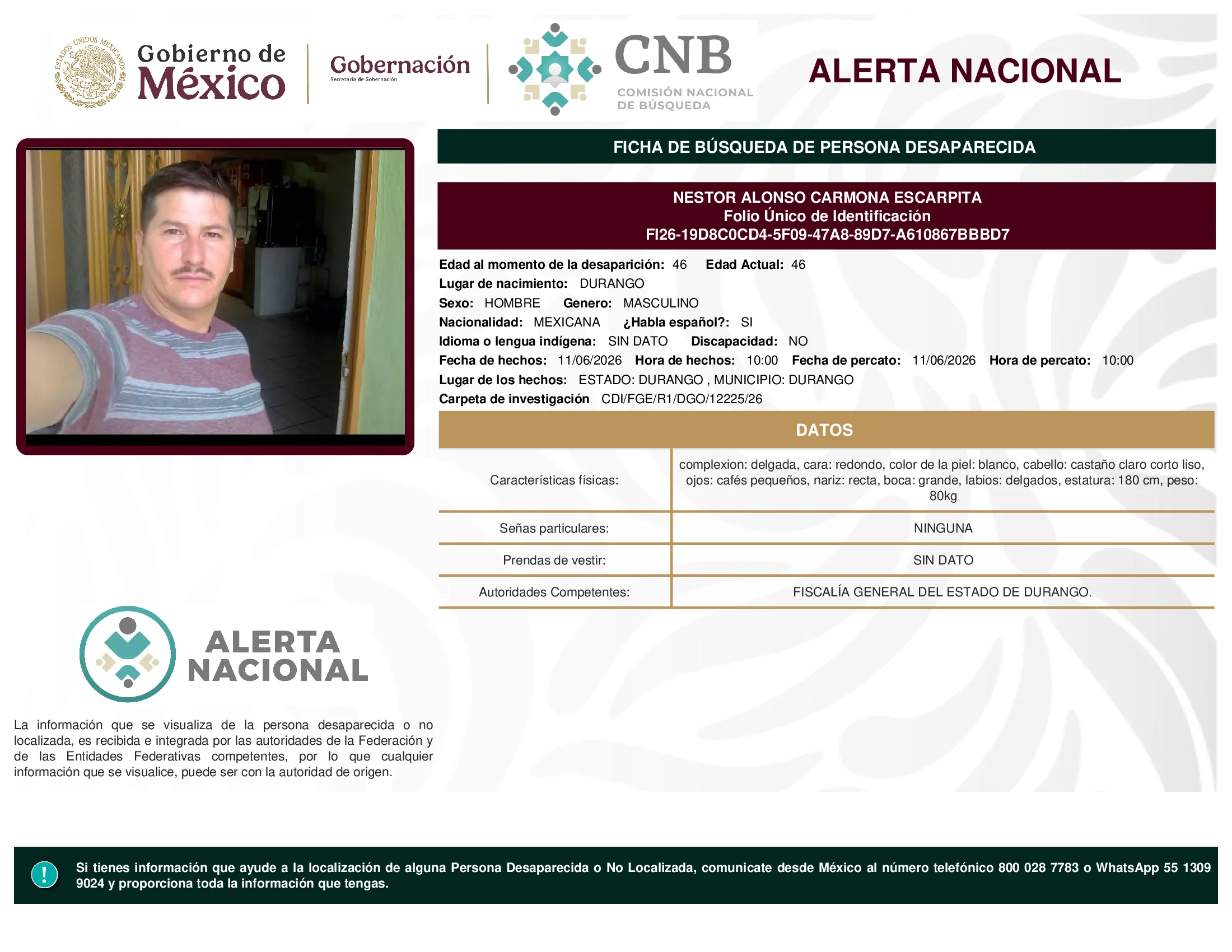 Nestor Alonso Carmona Escarpita