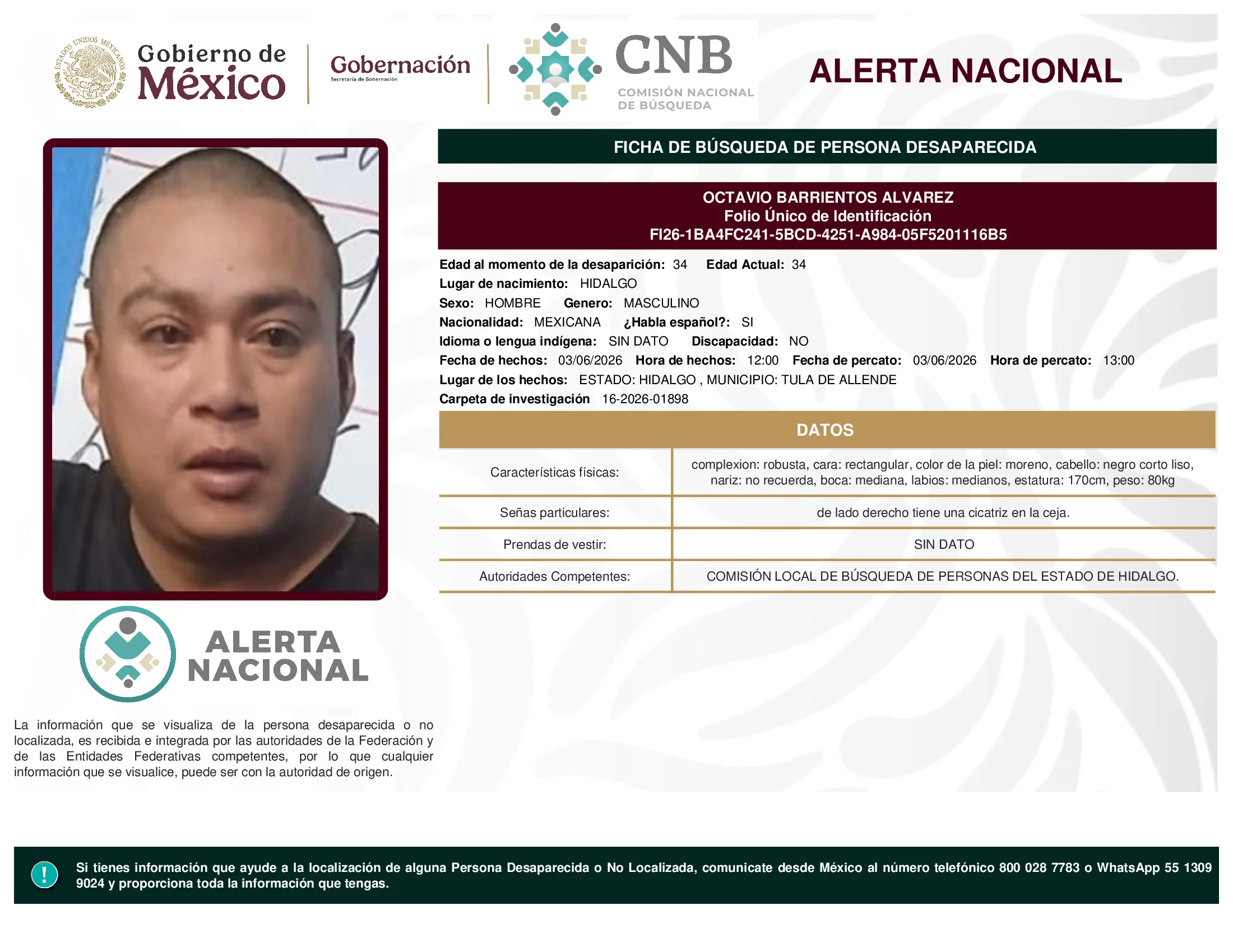 Octavio Barrientos Alvarez