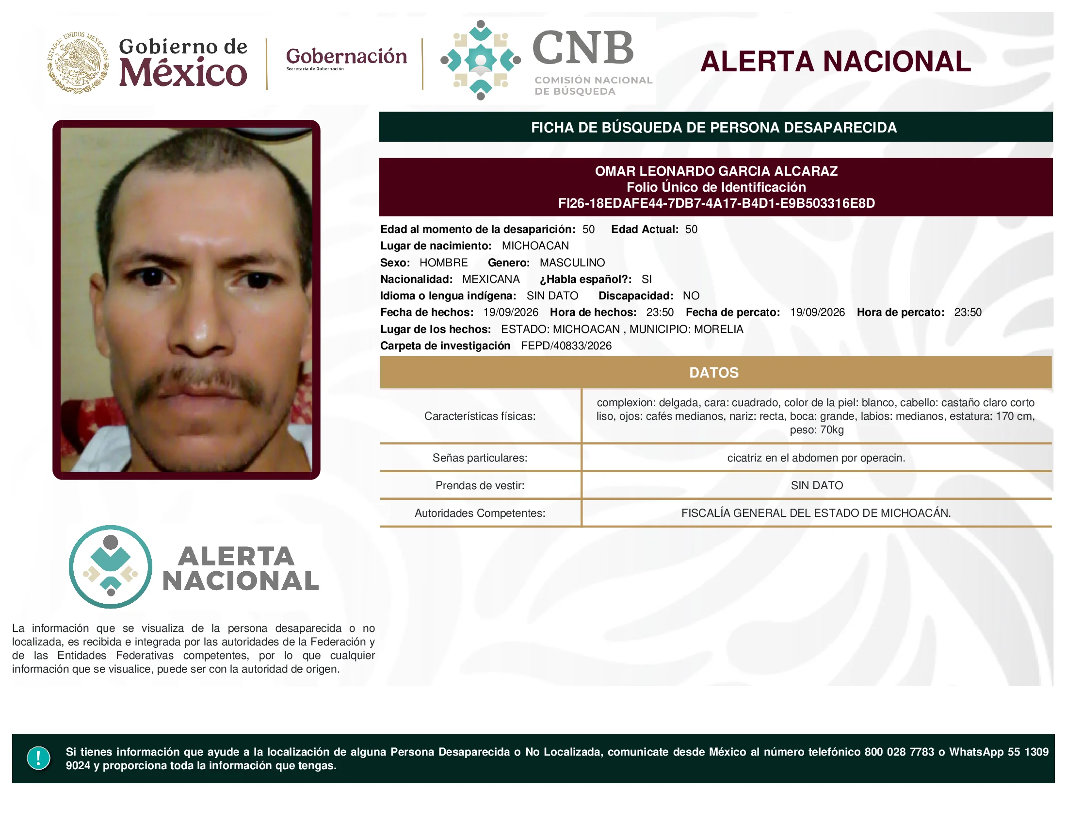 Omar Leonardo Garcia Alcaraz