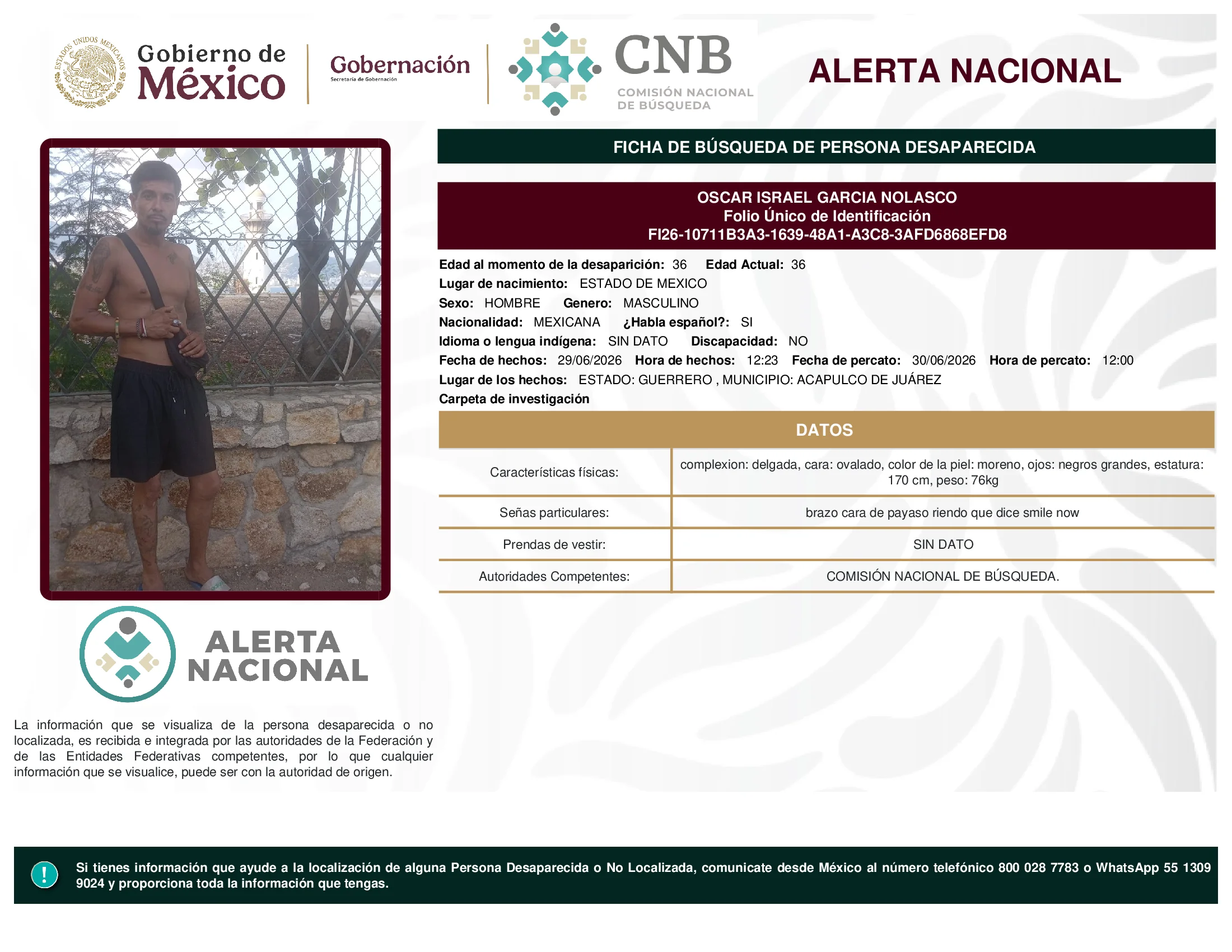 Oscar Israel Garcia Nolasco