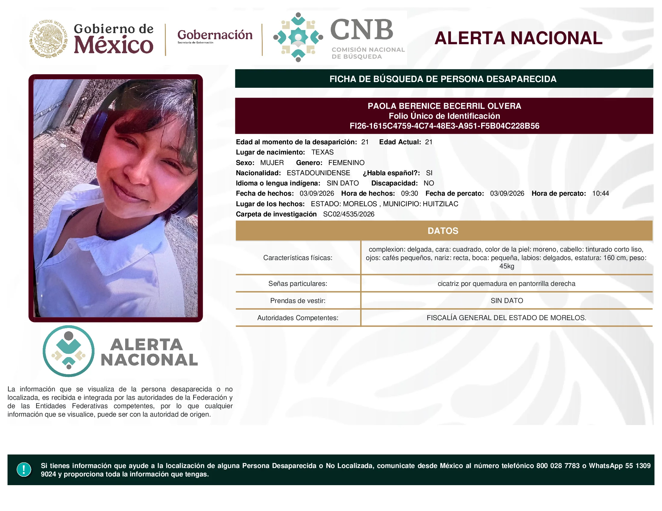 Paola Berenice Becerril Olvera