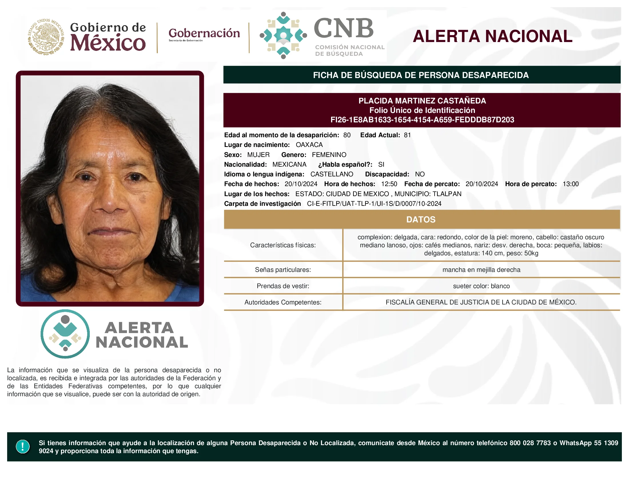 Placida Martinez Castañeda