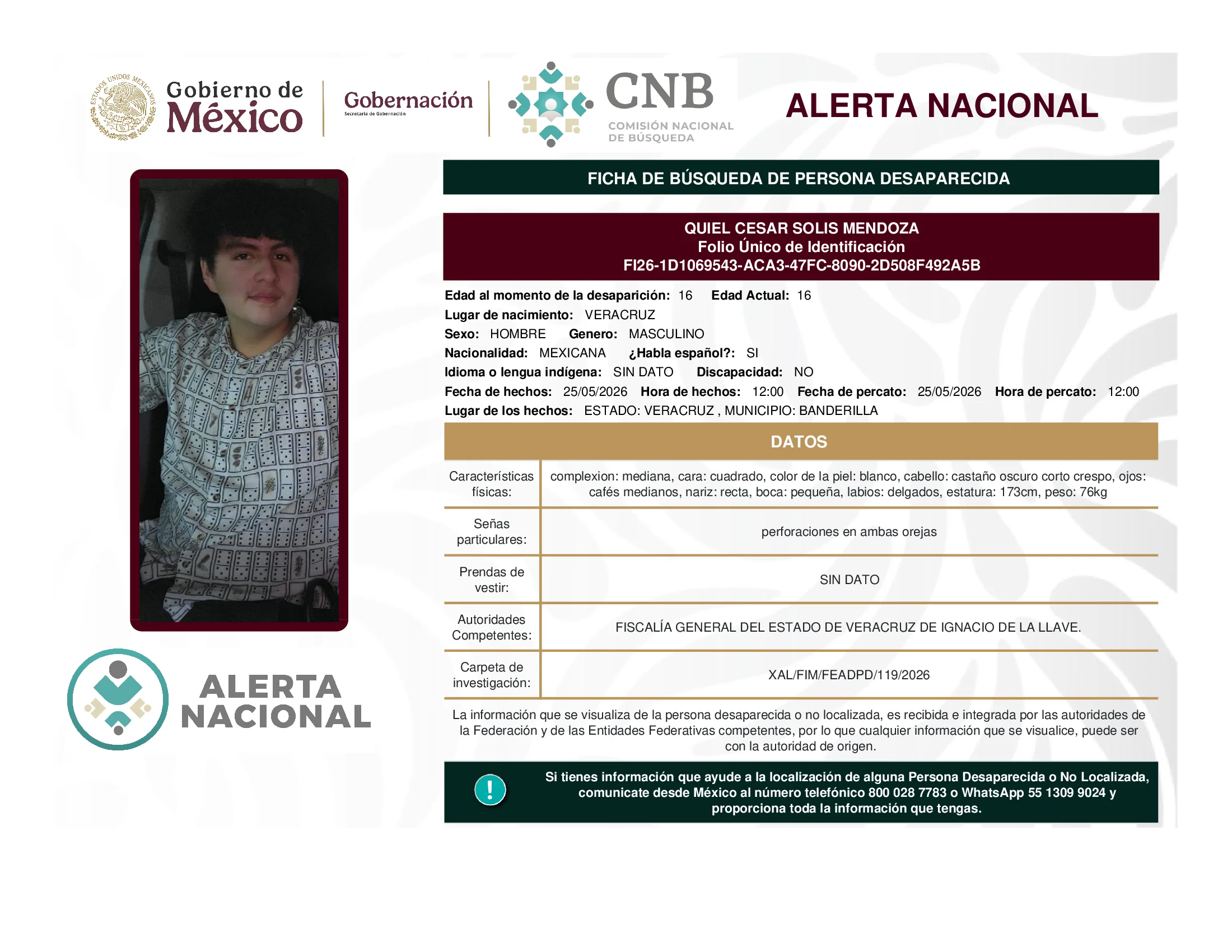 Quiel Cesar Solis Mendoza
