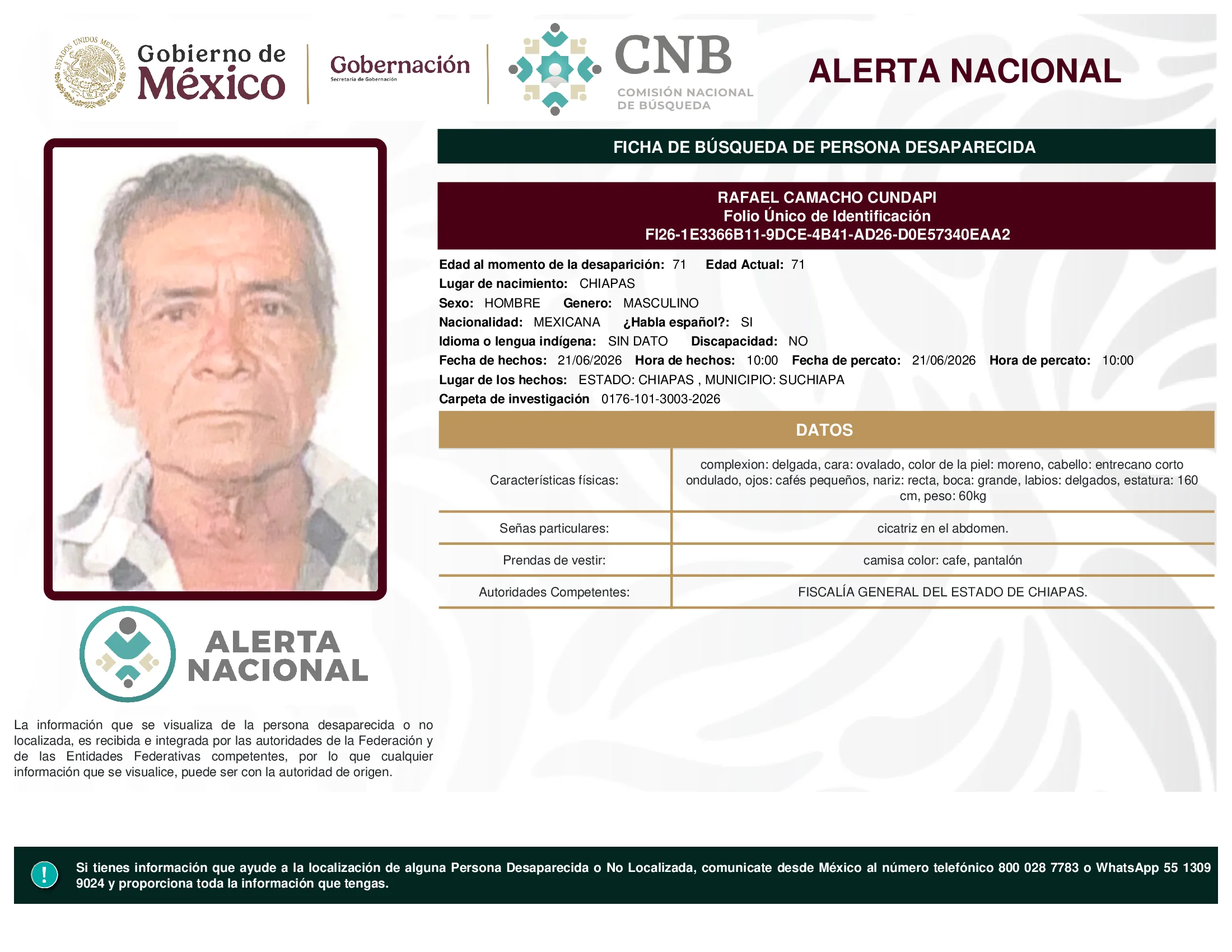 Rafael Camacho Cundapi