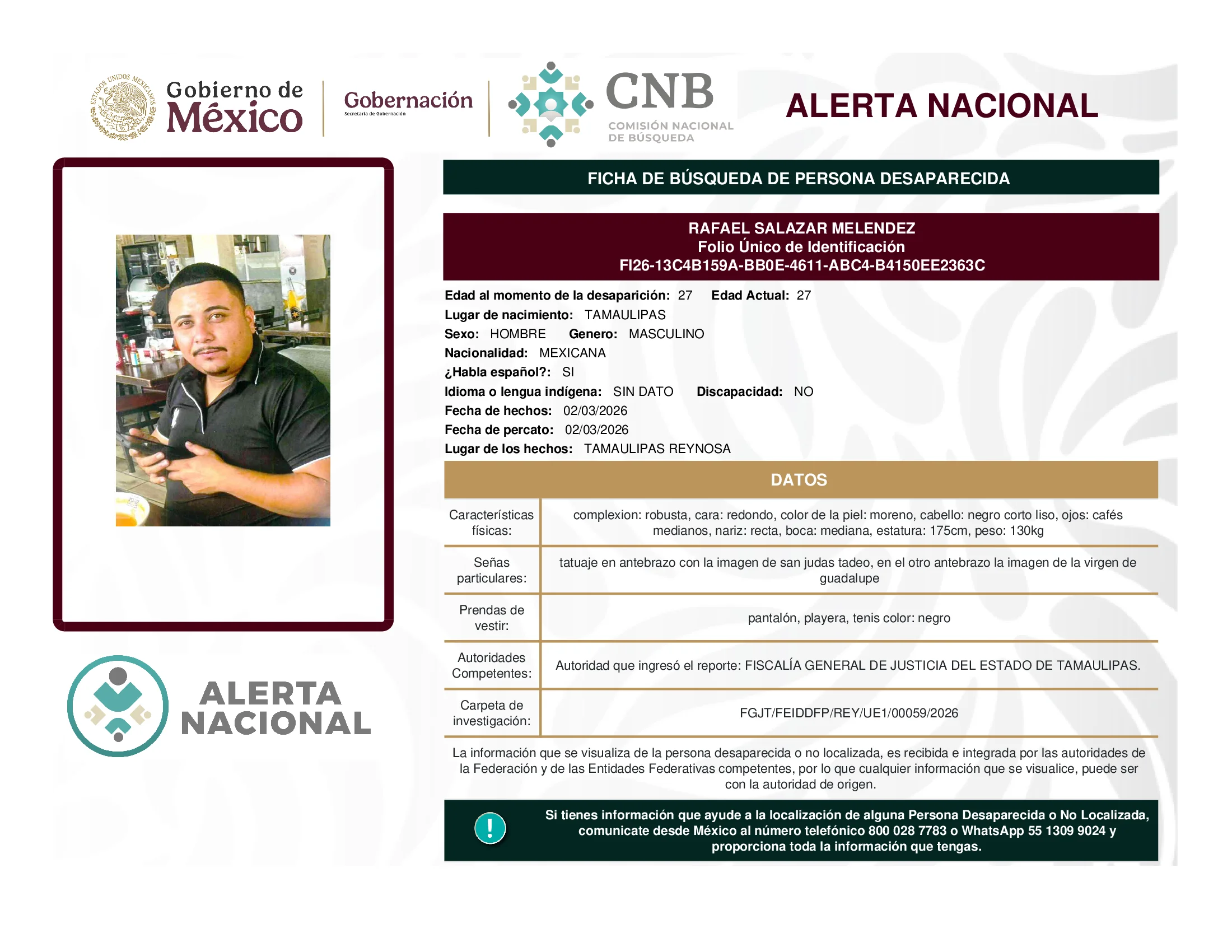 Rafael Salazar Melendez