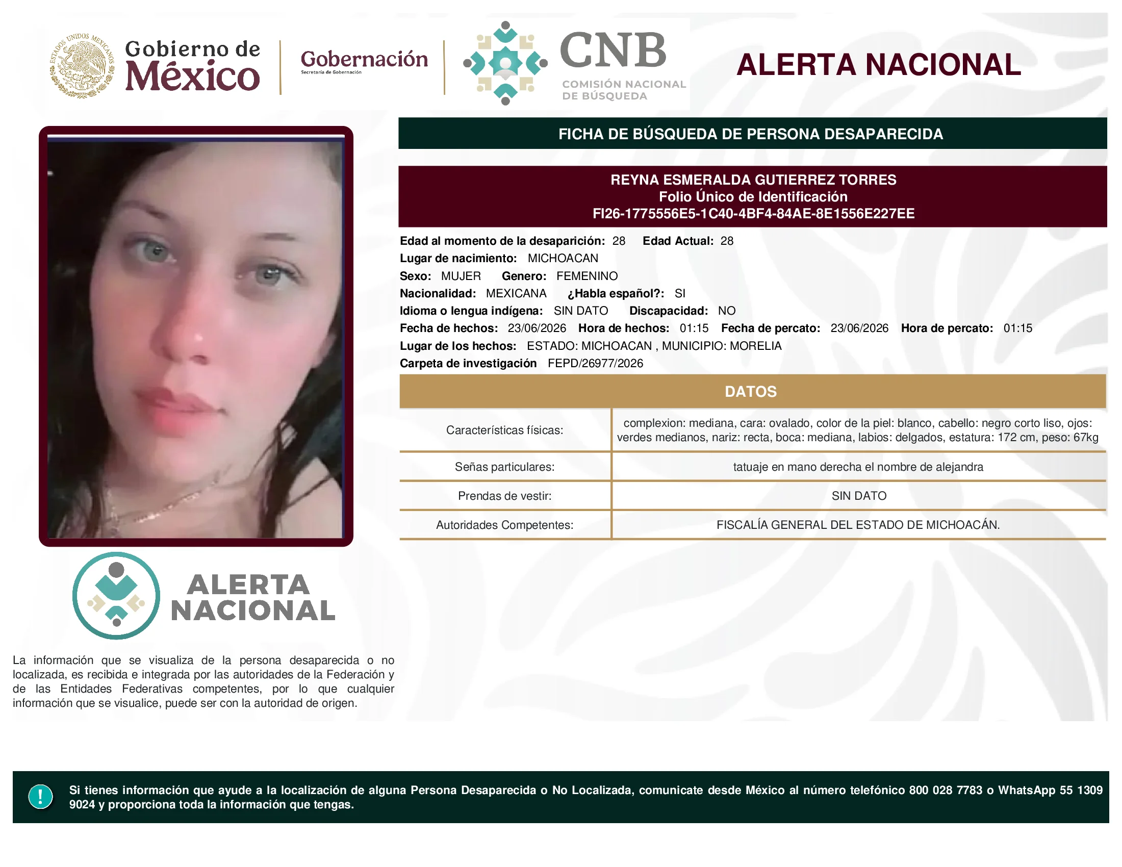 Reyna Esmeralda Gutierrez Torres