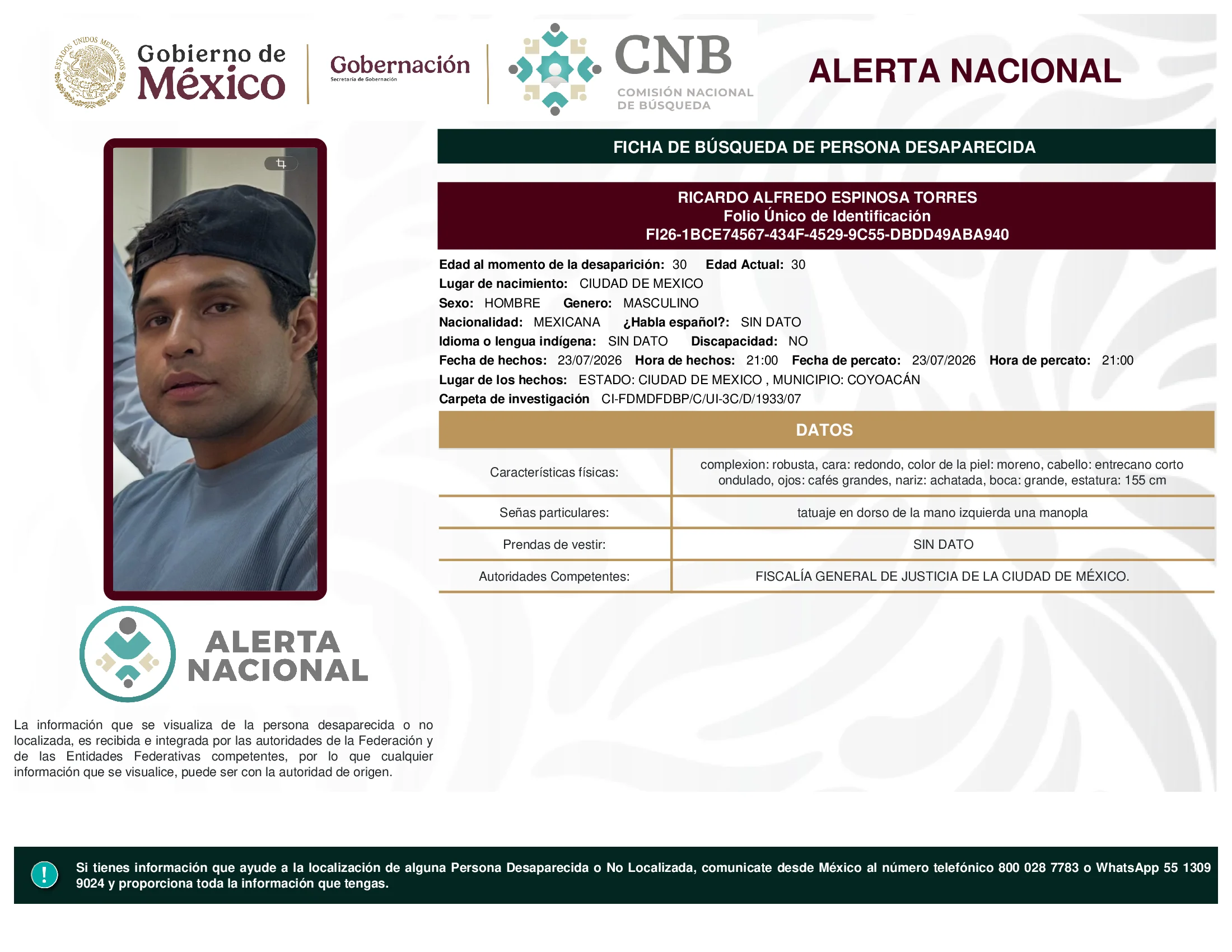 Ricardo Alfredo Espinosa Torres