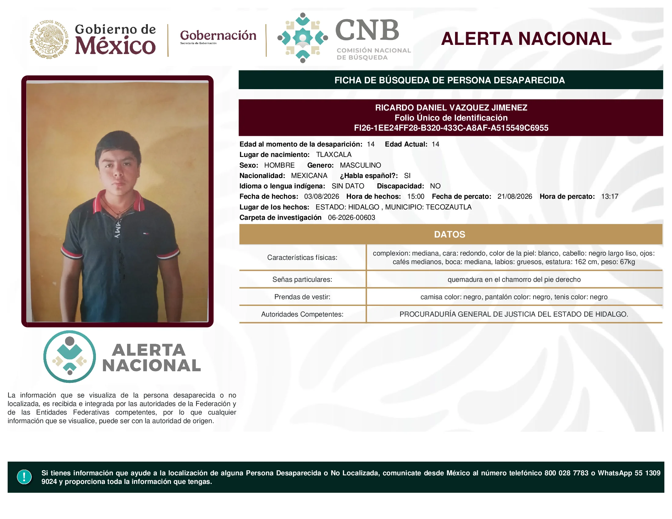 Ricardo Daniel Vazquez Jimenez