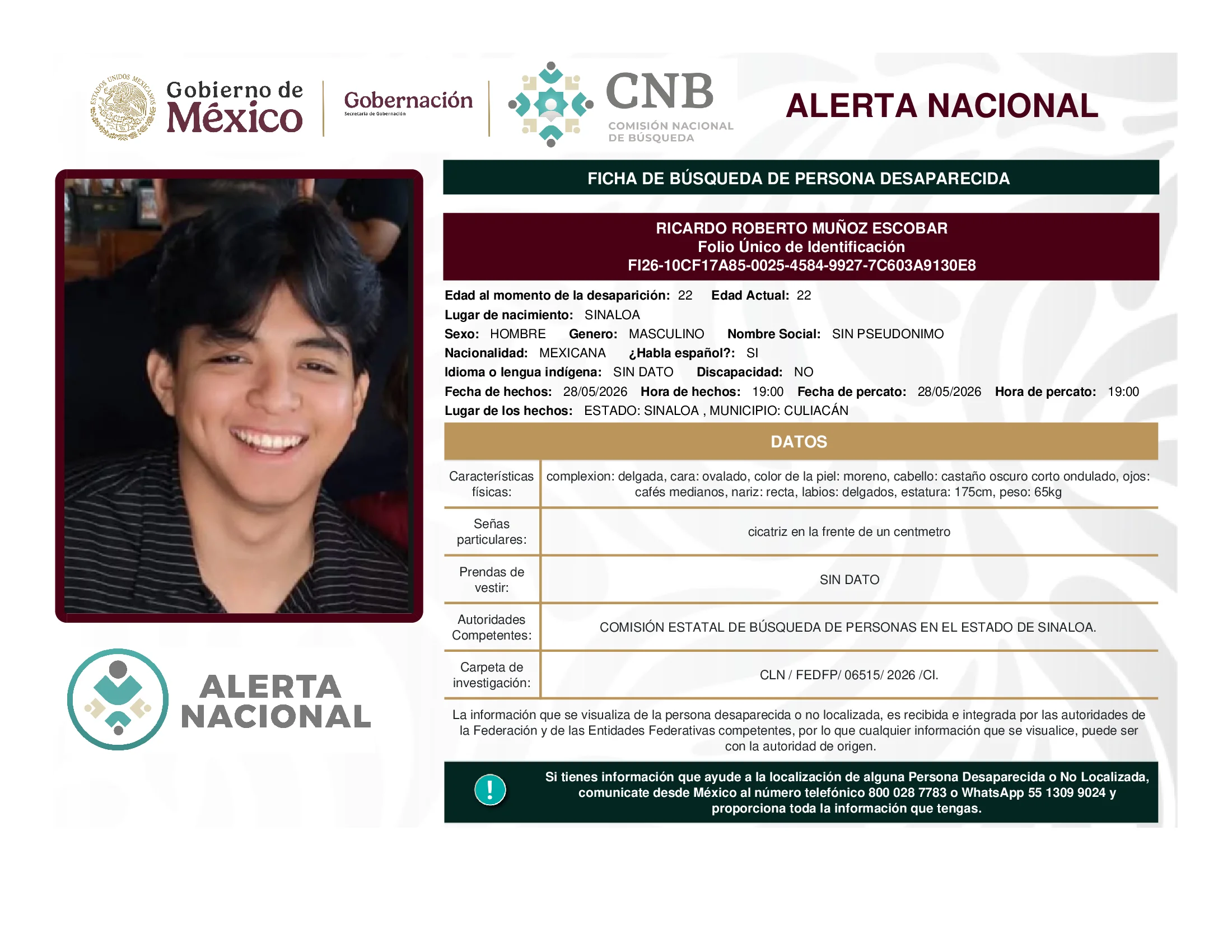 Ricardo Roberto Muñoz Escobar