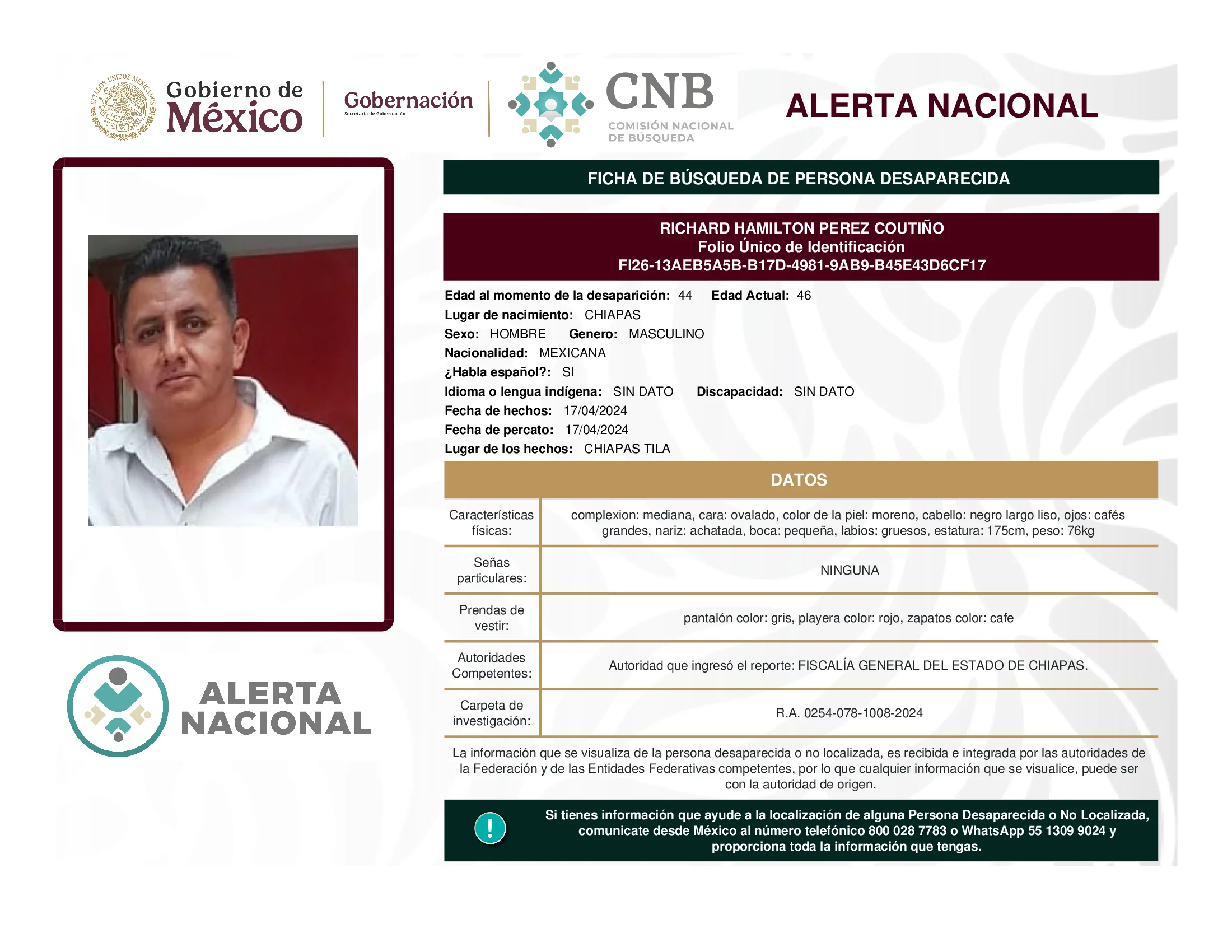 Richard Hamilton Perez Coutiño