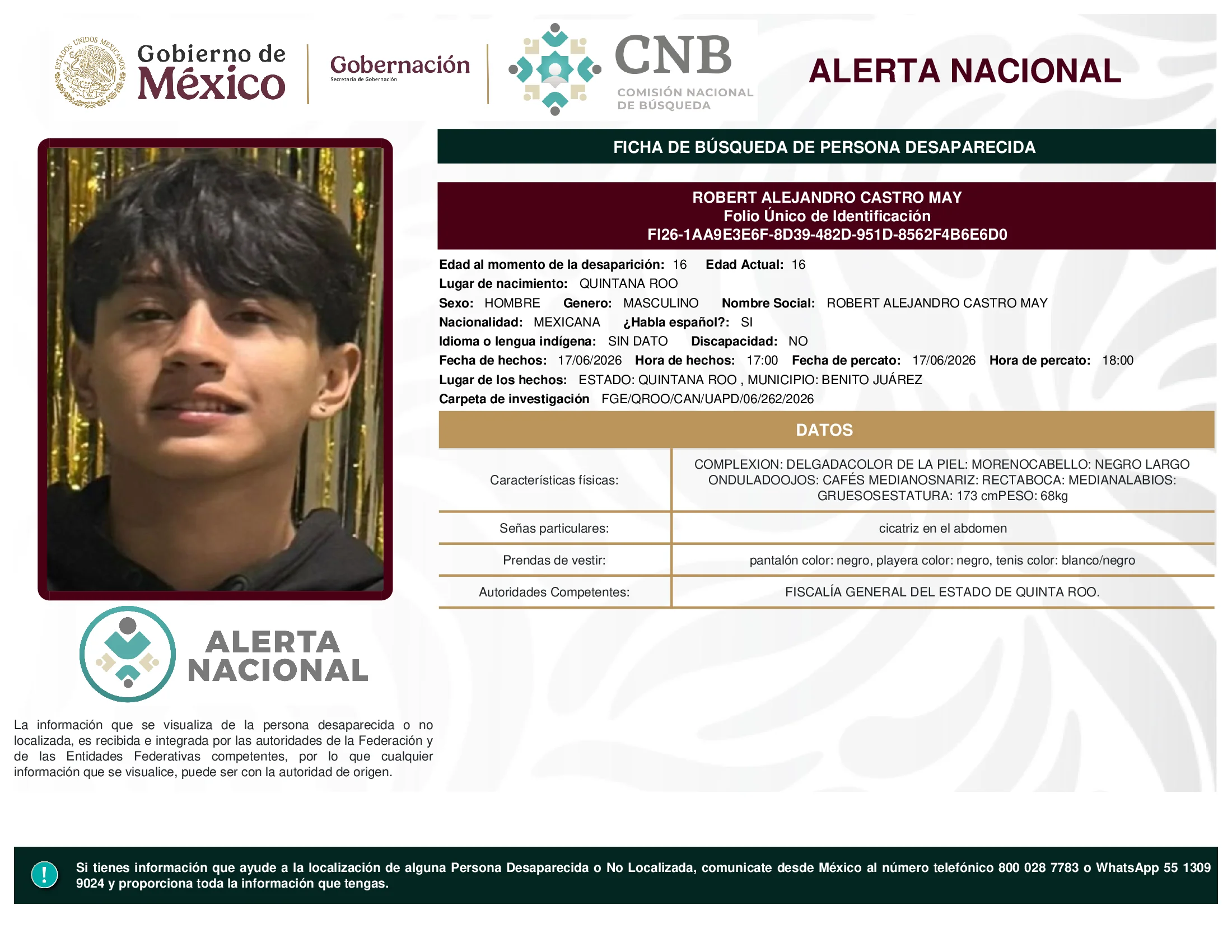 Robert Alejandro Castro May