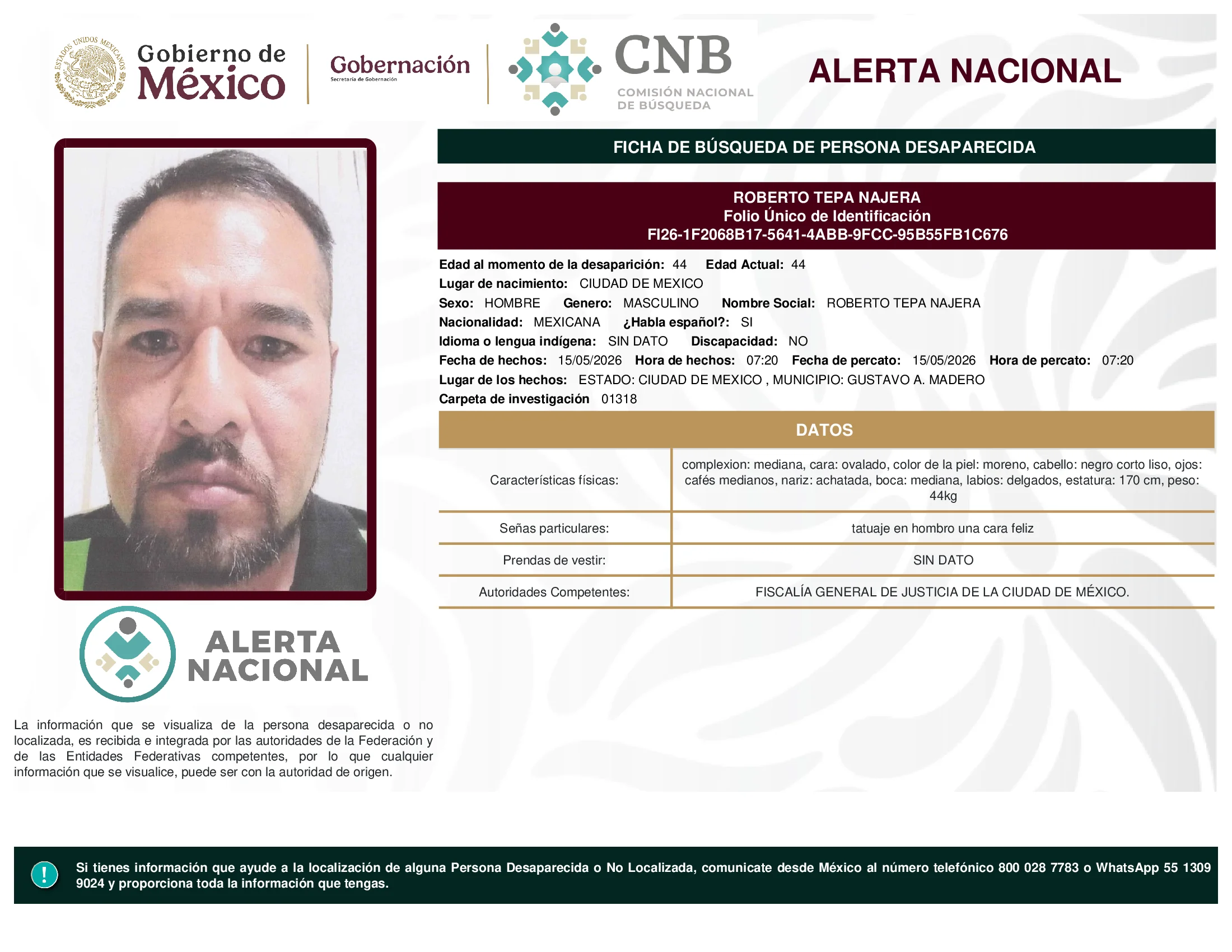 Roberto Tepa Najera