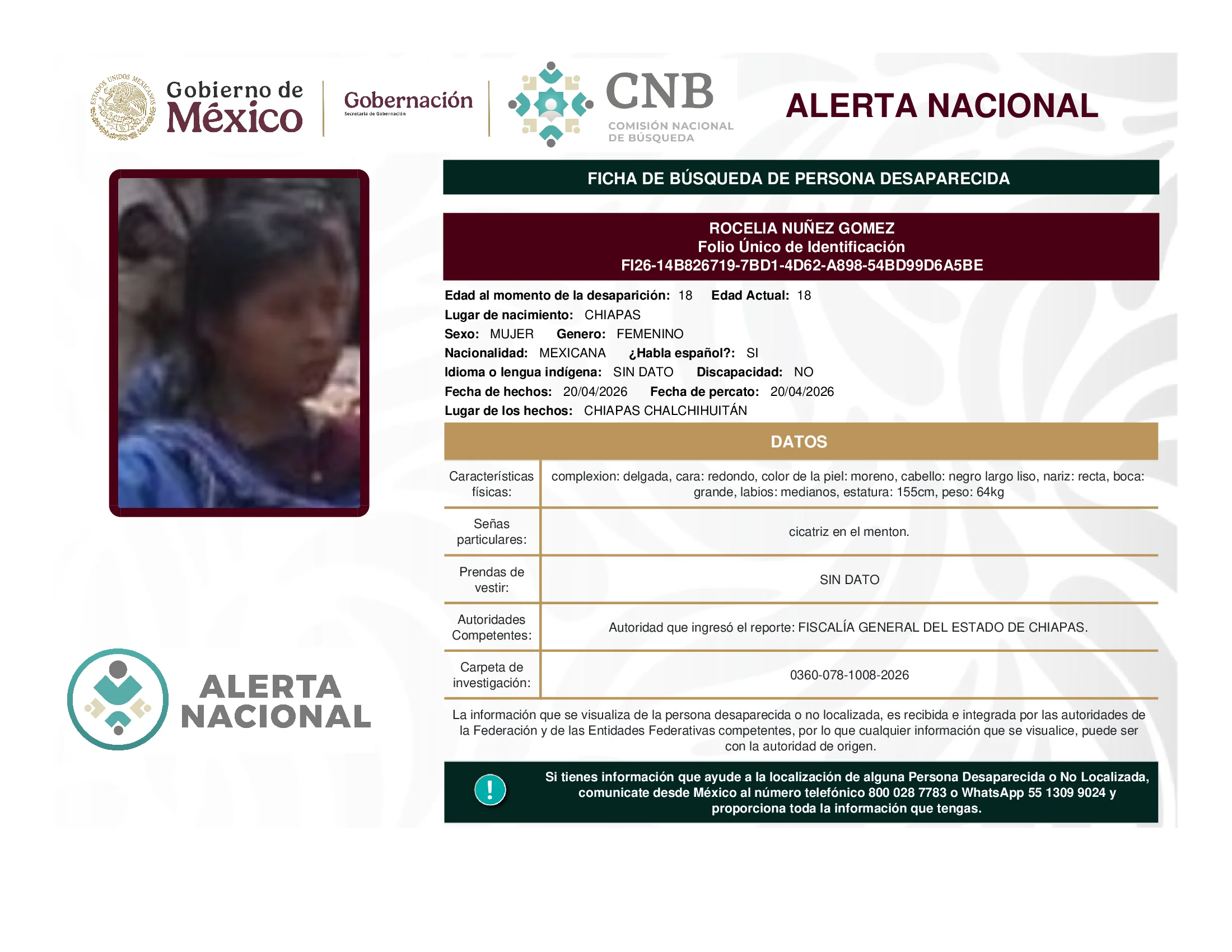 Rocelia Nuñez Gomez