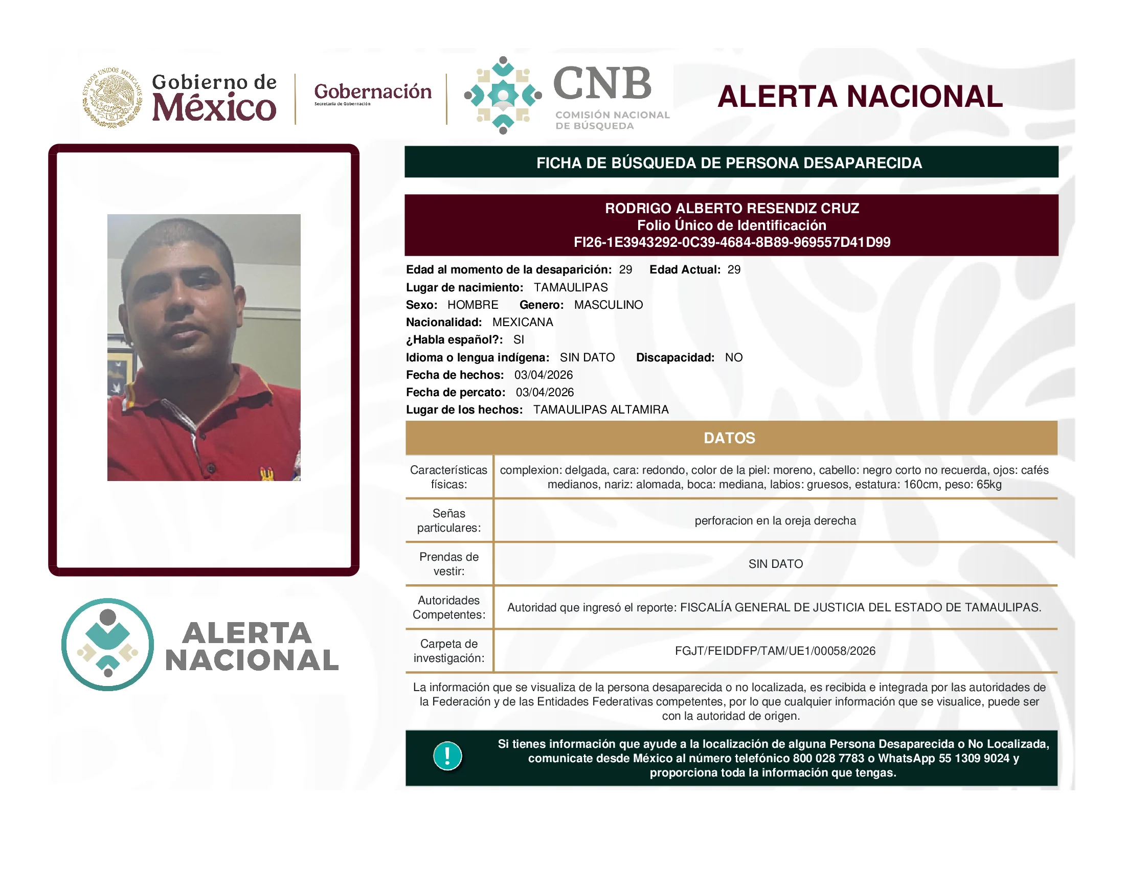 Rodrigo Alberto Resendiz Cruz