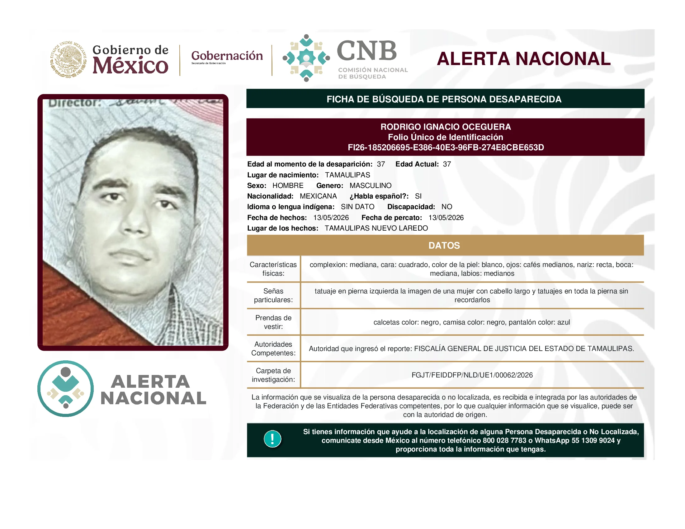 Rodrigo Ignacio Oceguera