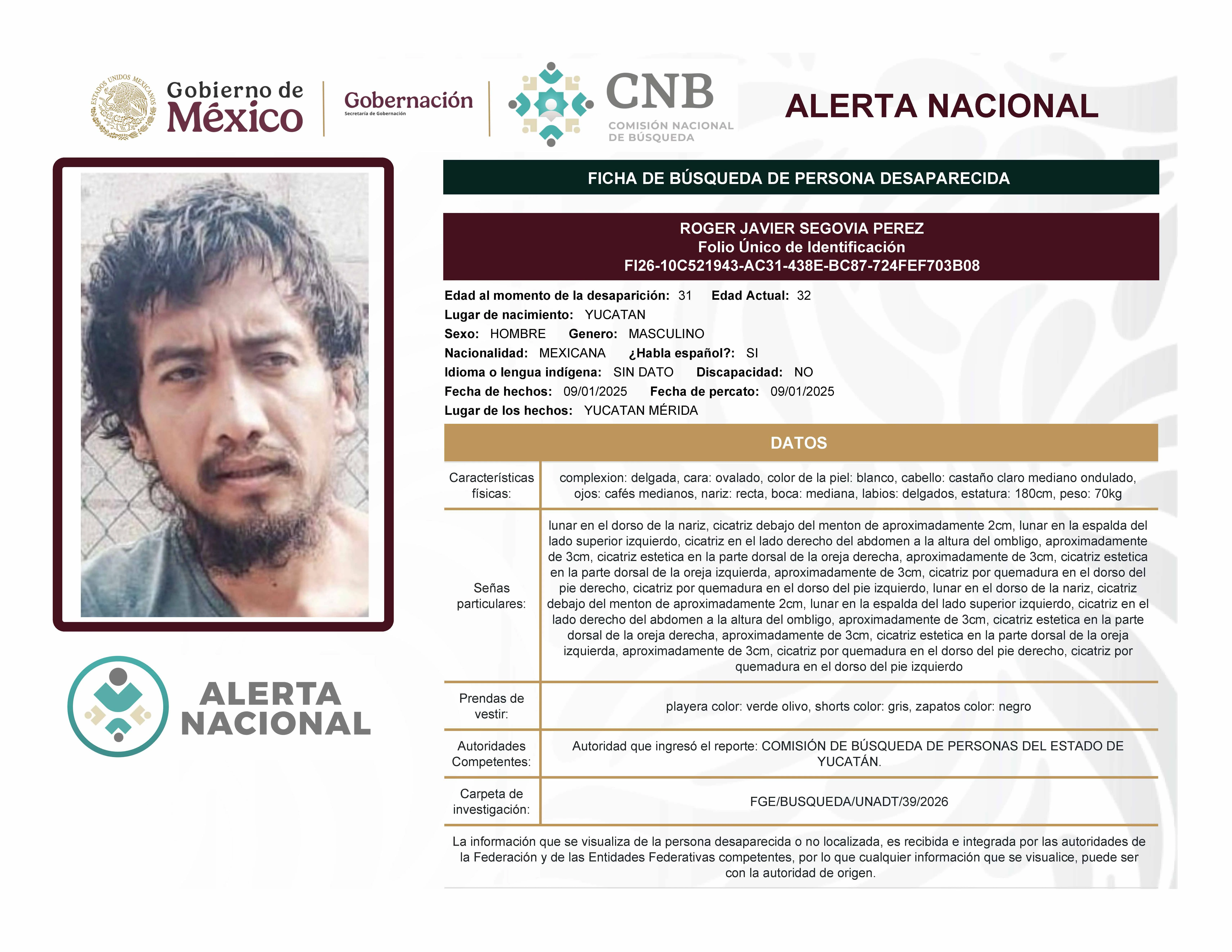 Roger Javier Segovia Perez Página 1