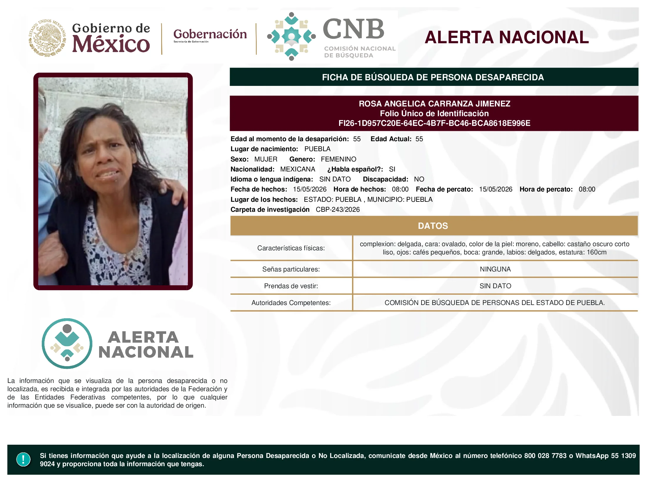 Rosa Angelica Carranza Jimenez