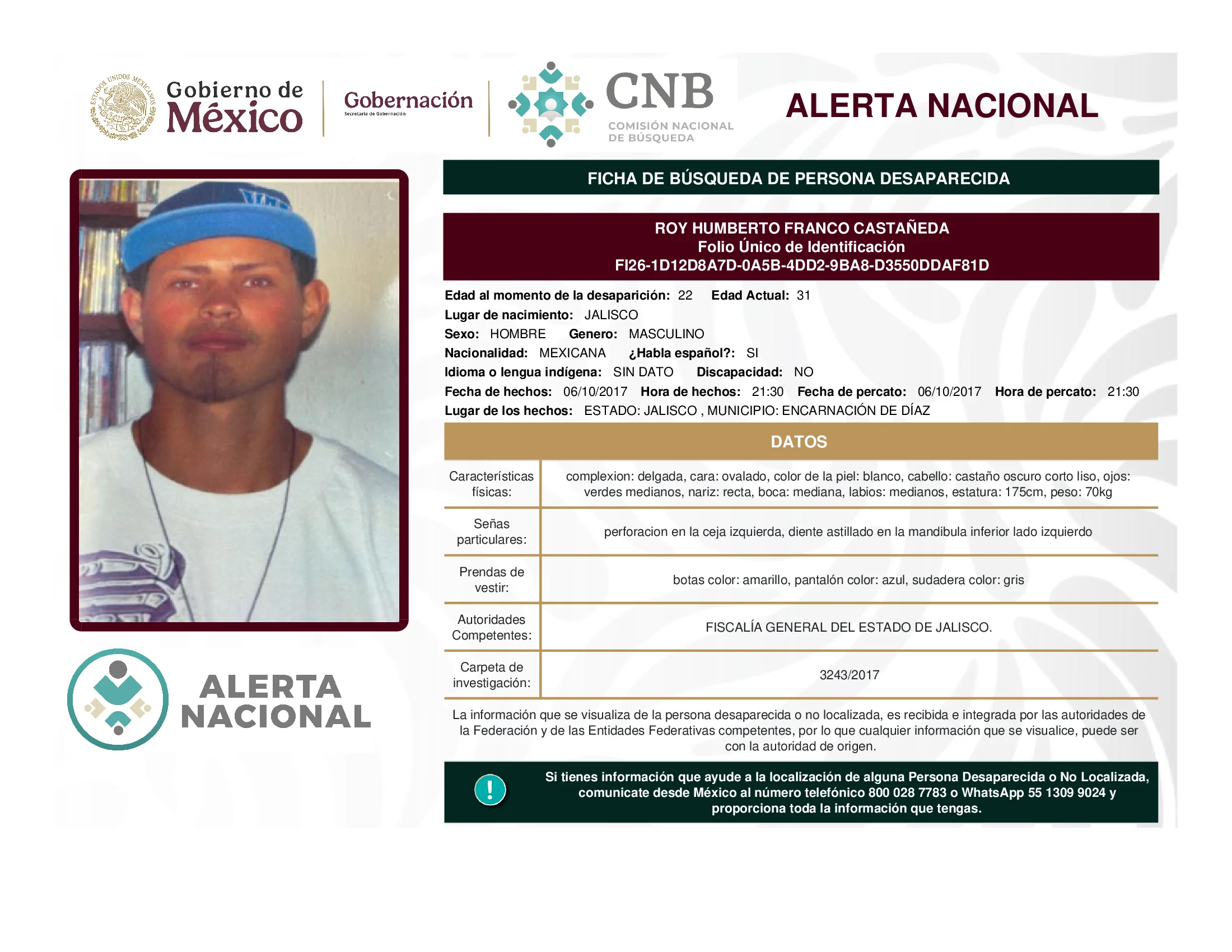 Roy Humberto Franco Castañeda