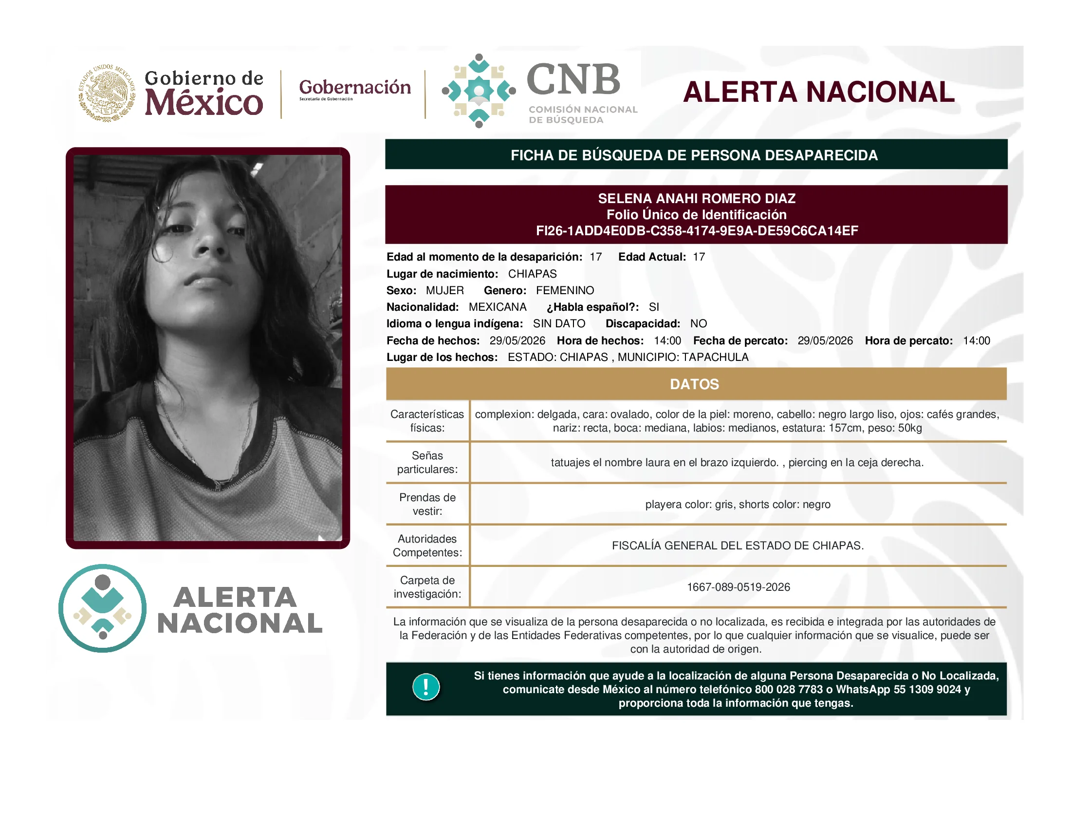 Selena Anahi Romero Diaz