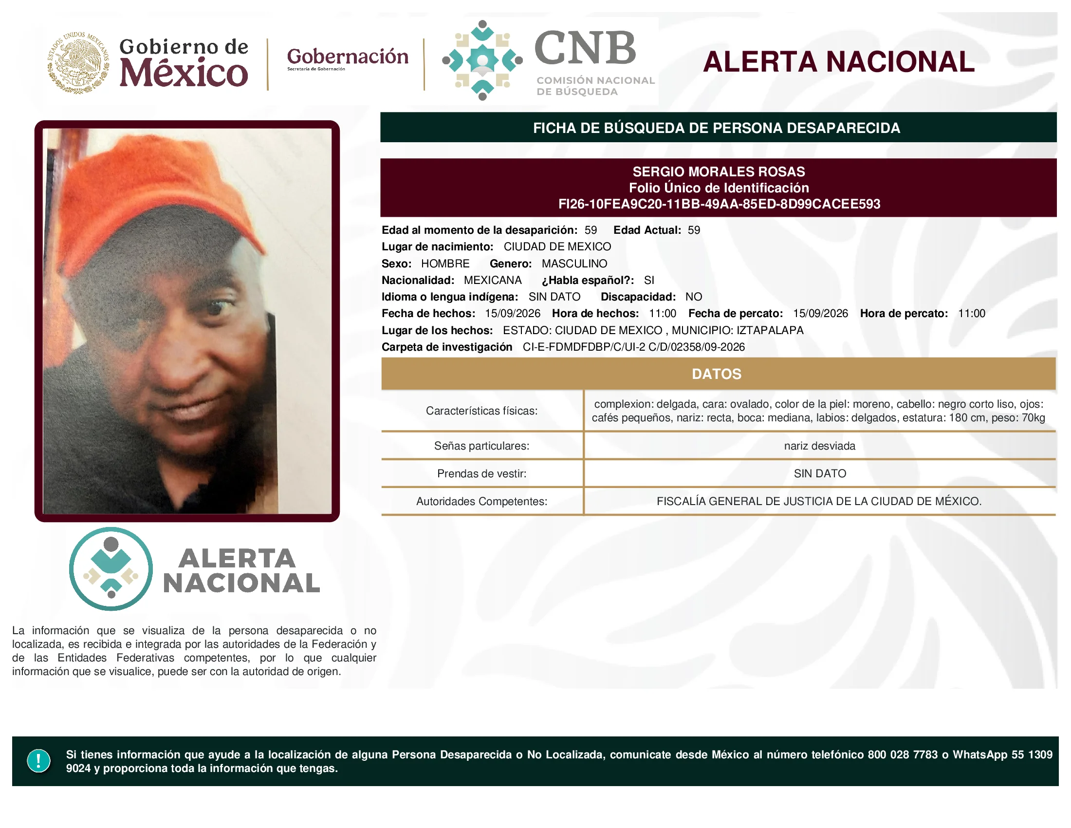 Sergio Morales Rosas