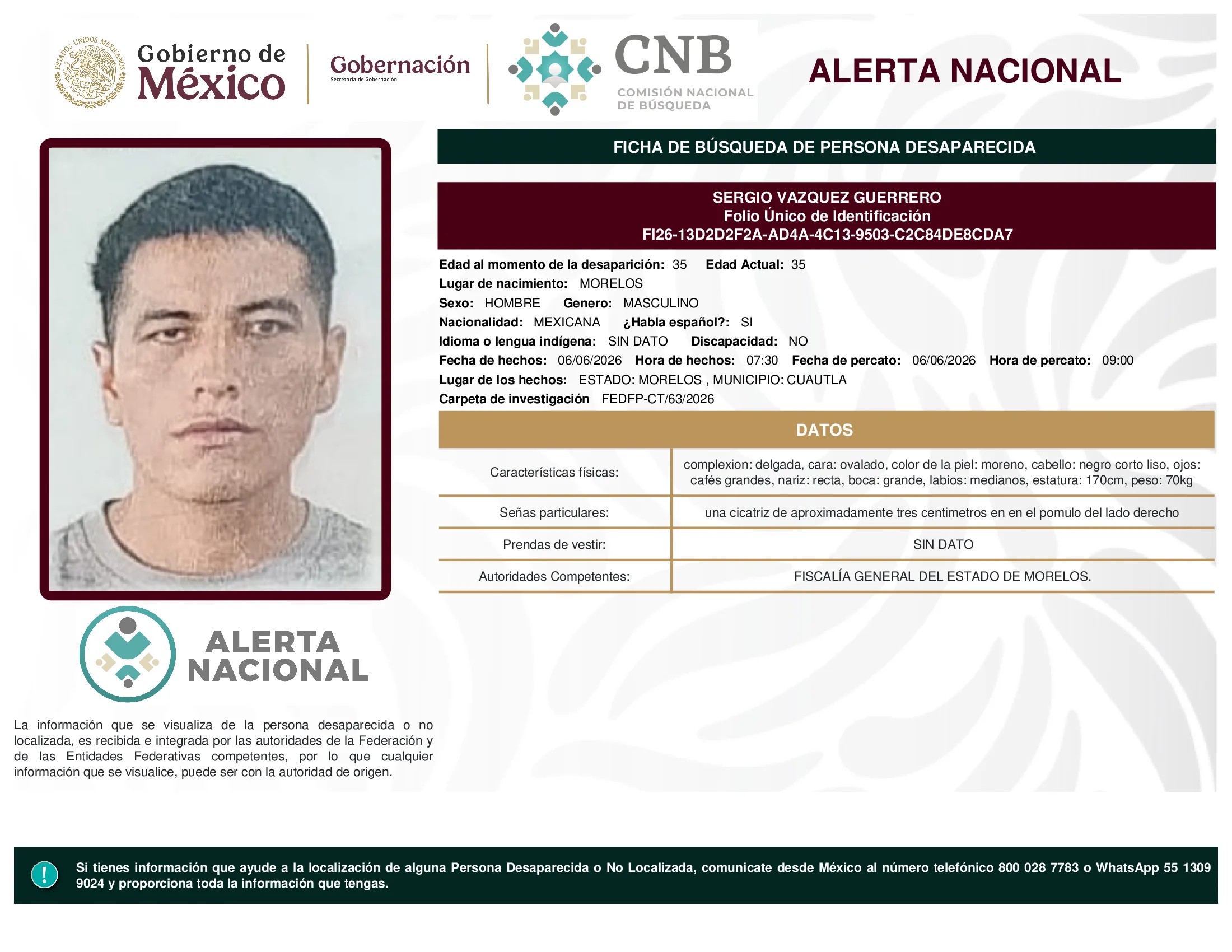 Sergio Vazquez Guerrero