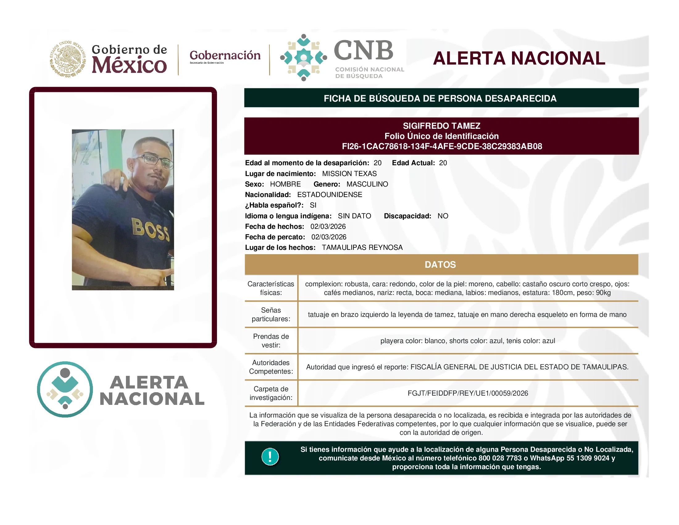 Sigifredo Tamez