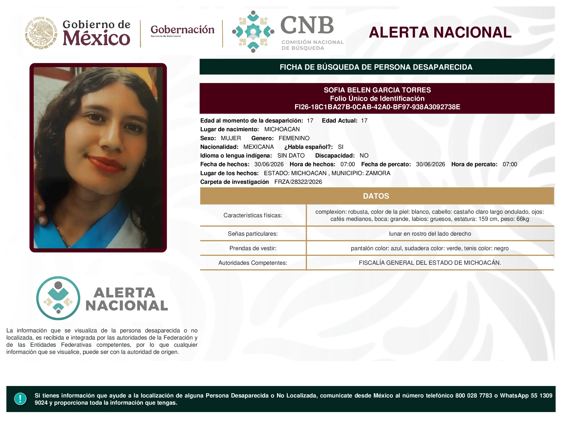 Sofia Belen Garcia Torres