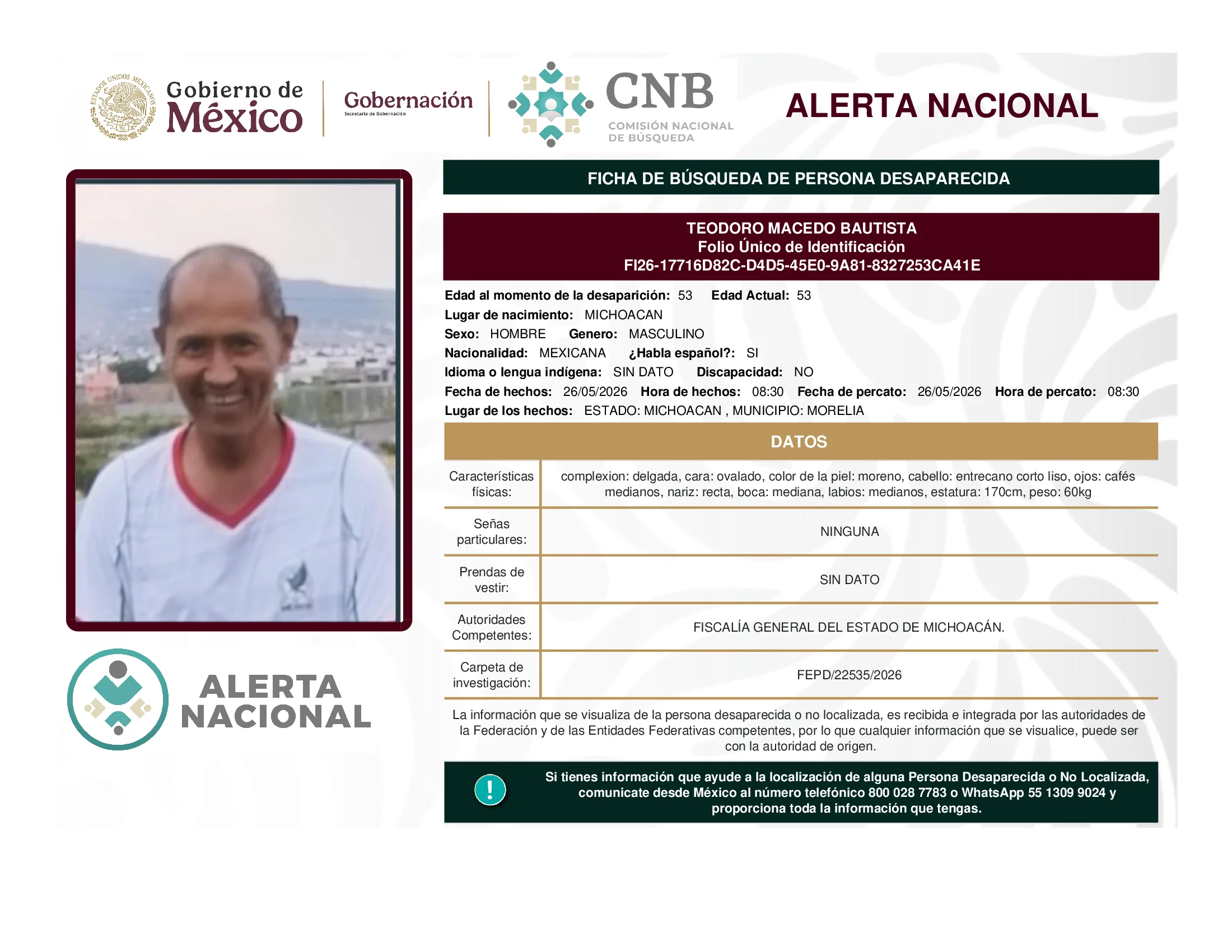 Teodoro Macedo Bautista